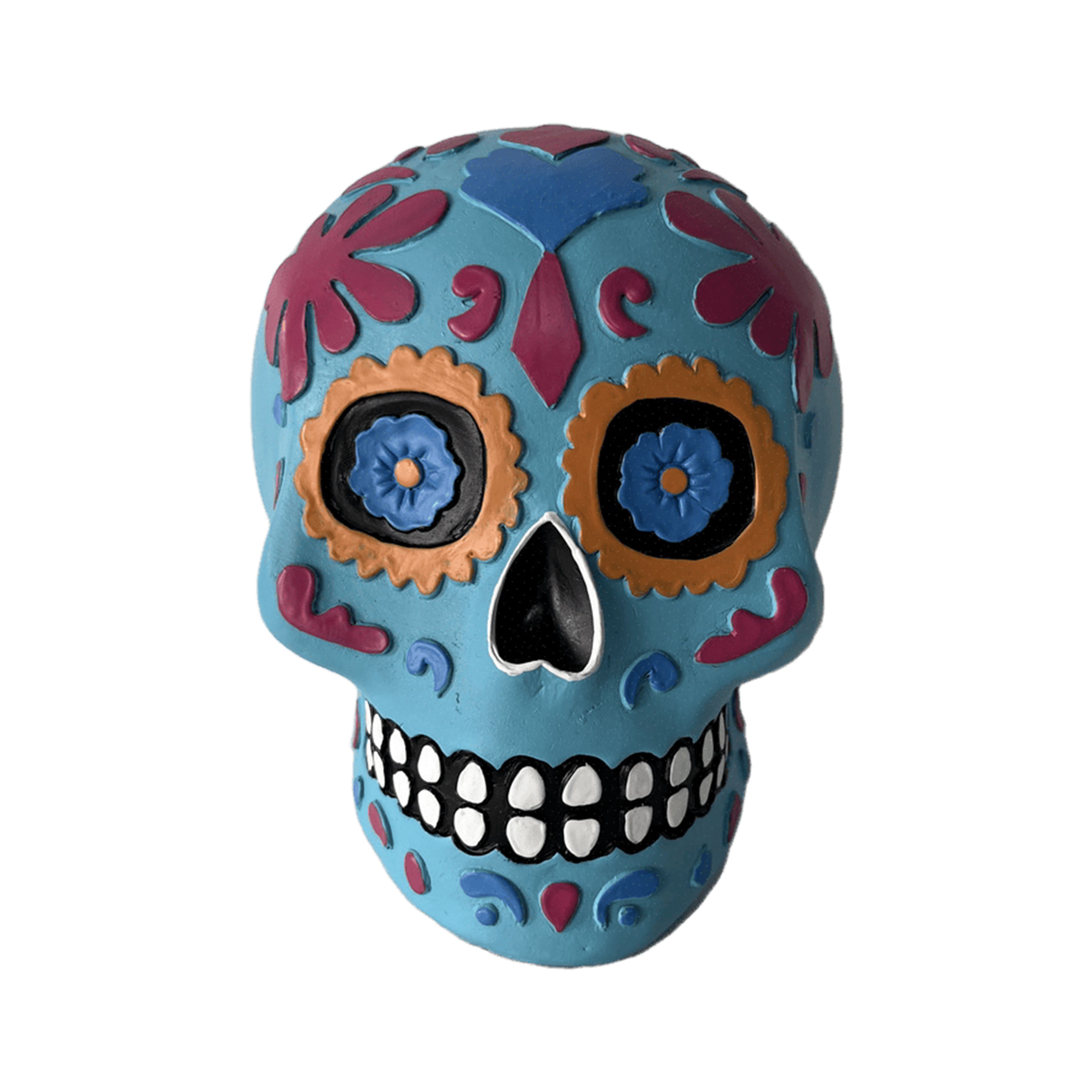 6" Blue Sugar Skull Tabletop Décor by Ashland®