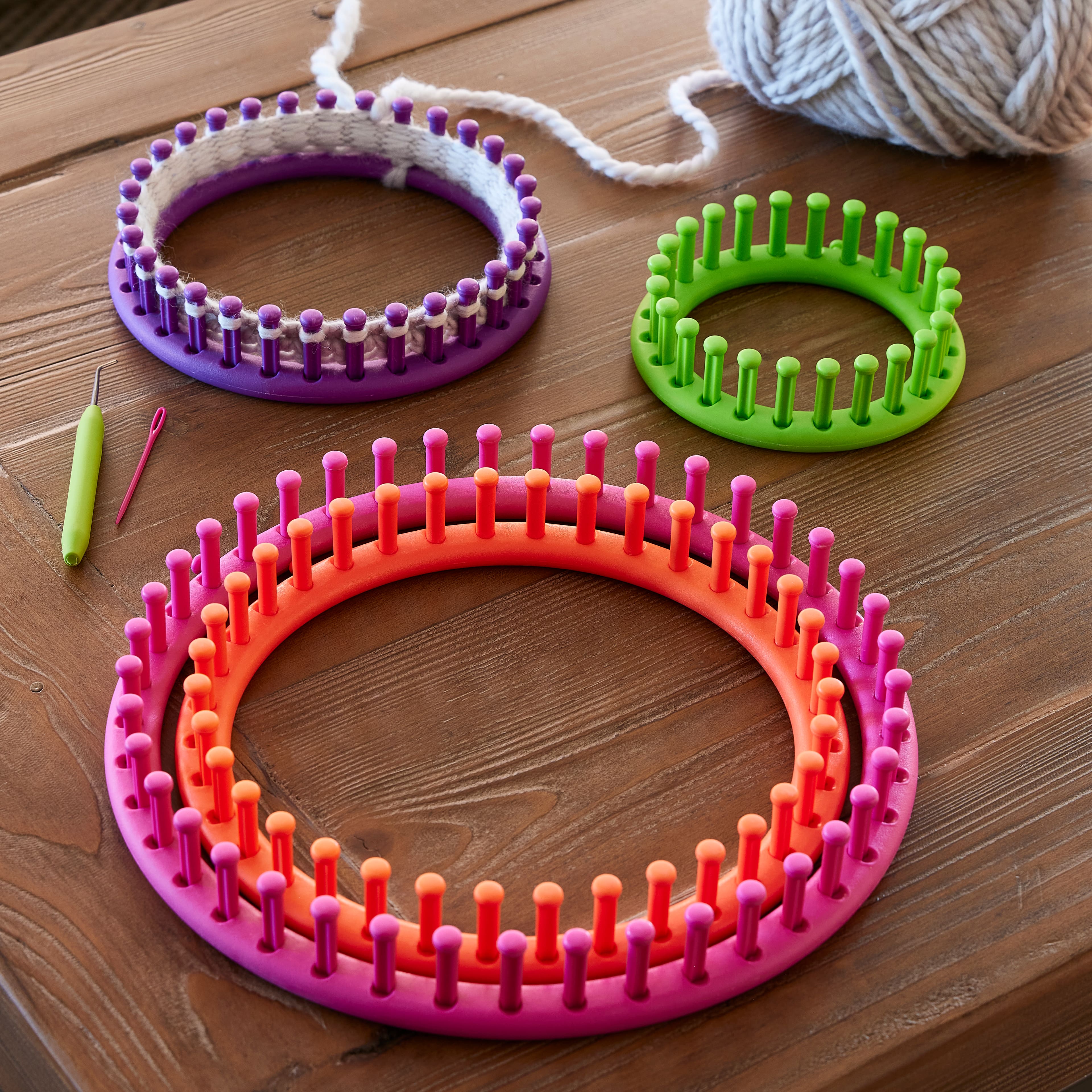 3 Pack: Knit Quick™ Knitting Loom Set by Loops & Threads™