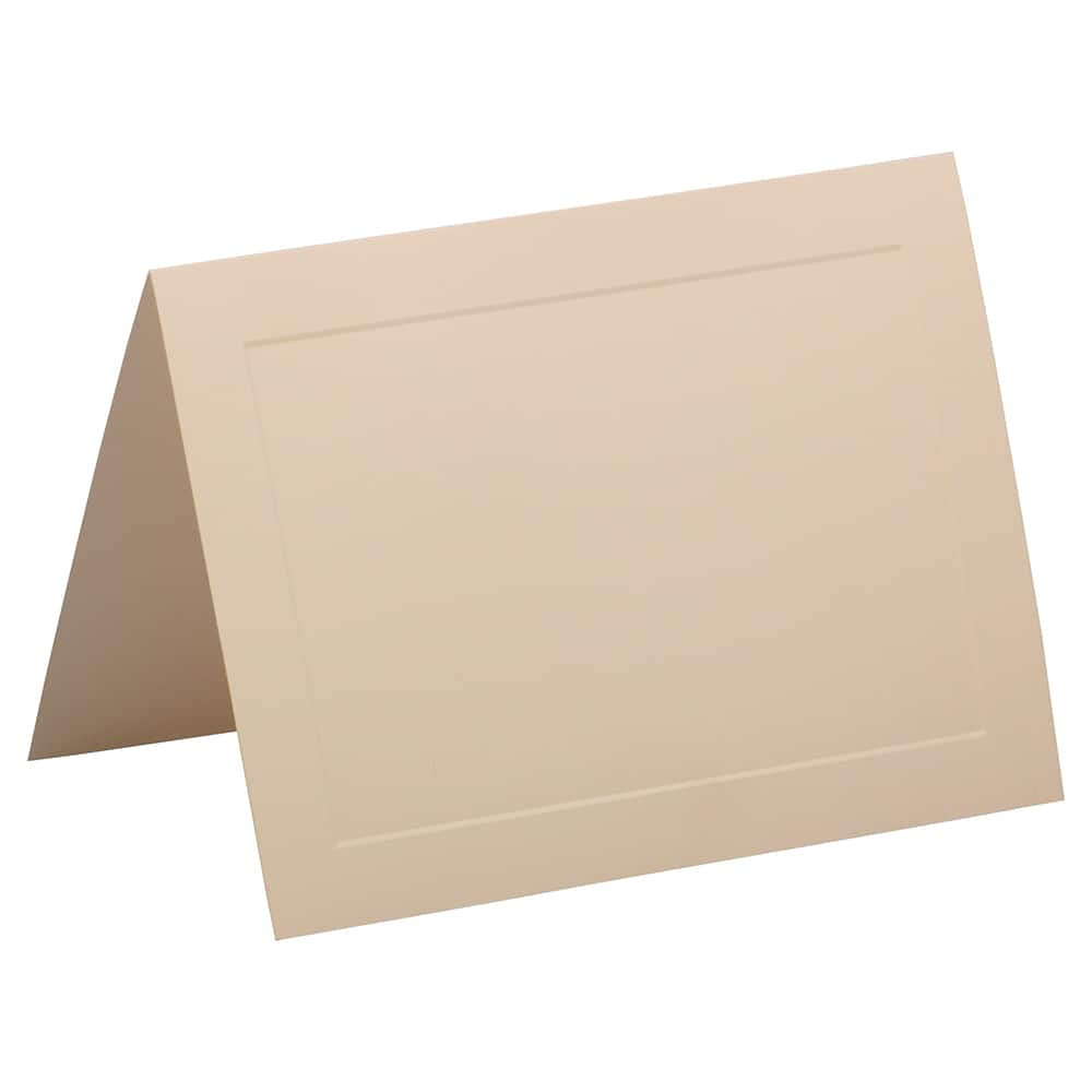 JAM Paper A7 Strathmore Ivory Wove Panel Fold Over Cards | Michaels