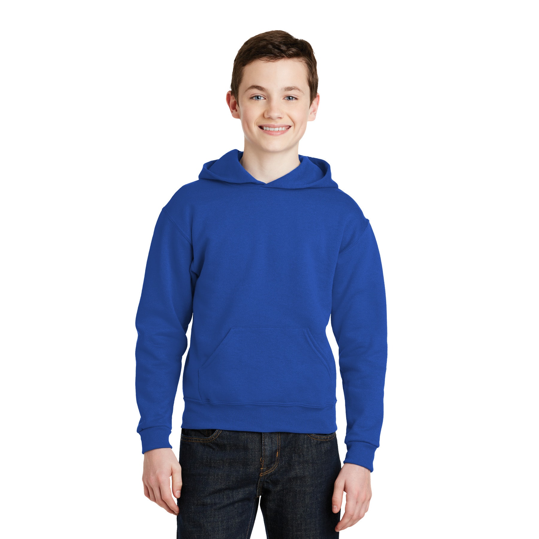 JERZEES&#xAE; NuBlend&#xAE; Youth Pullover Hooded Sweatshirt