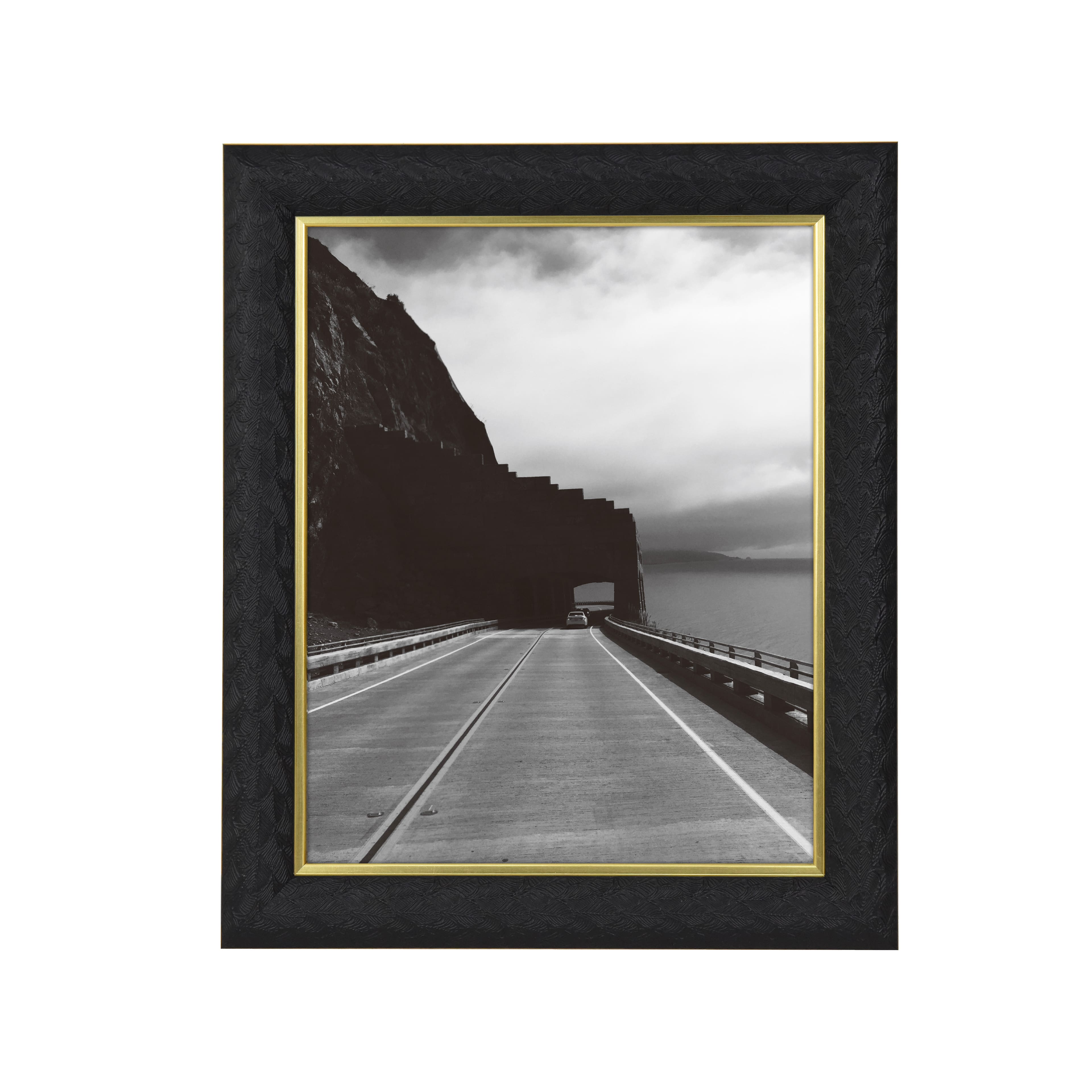 8&#x22; x 10&#x22; Black Textured Tabletop Frame by Studio D&#xE9;cor&#xAE; Treasured Finds