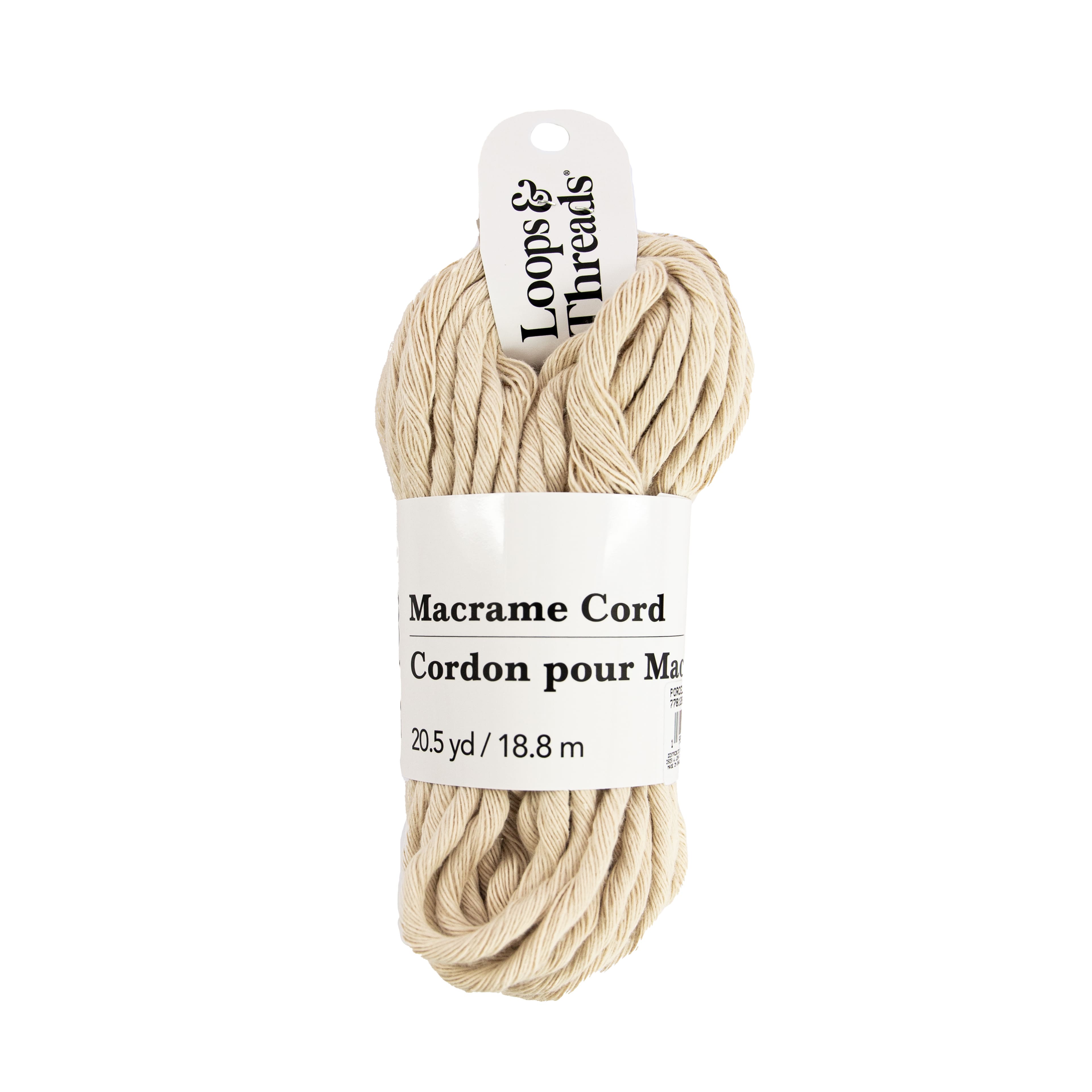 Cordon de macramé de Loops & Threads