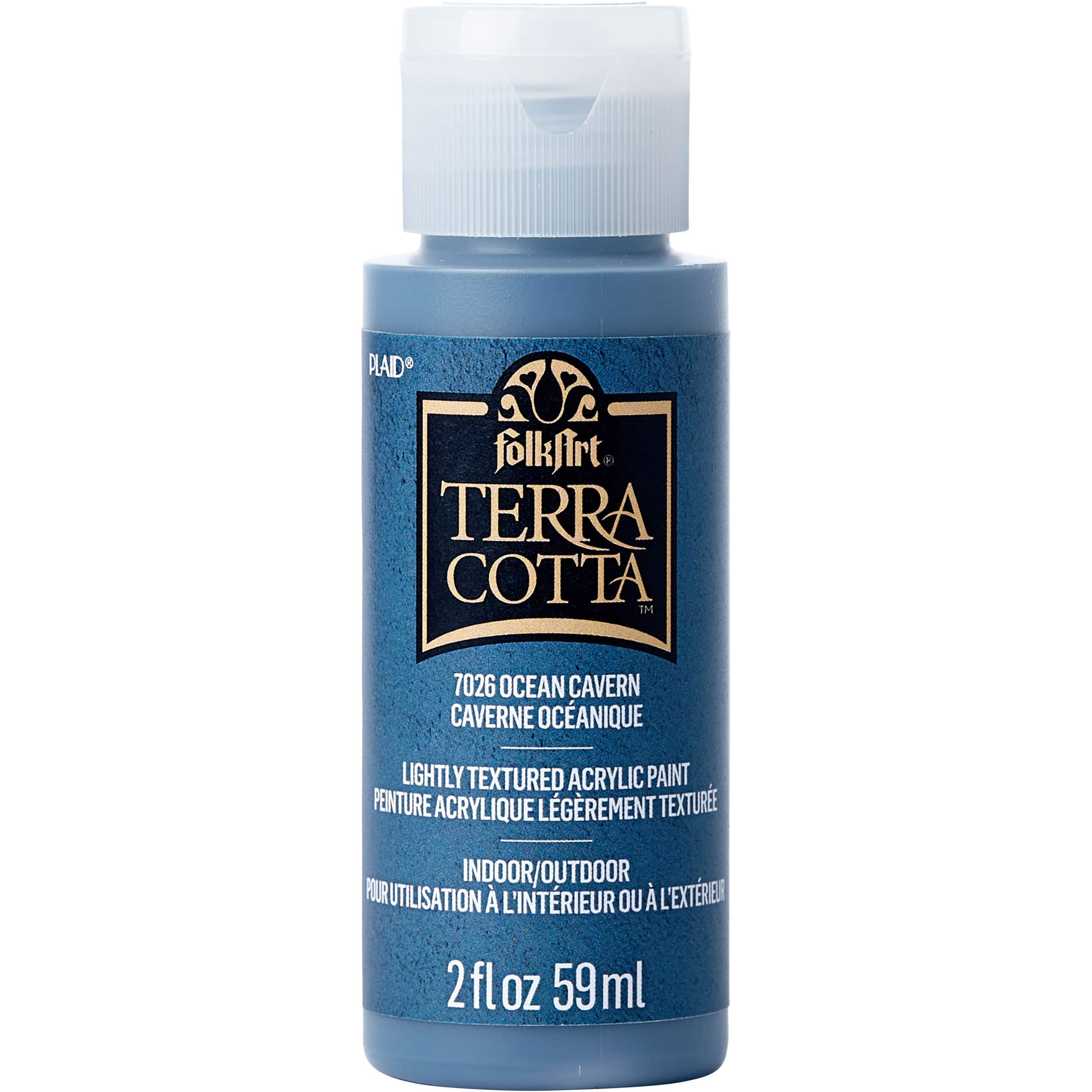 12 Pack: FolkArt® Terra Cotta™ Lightly Textured Acrylic Paint