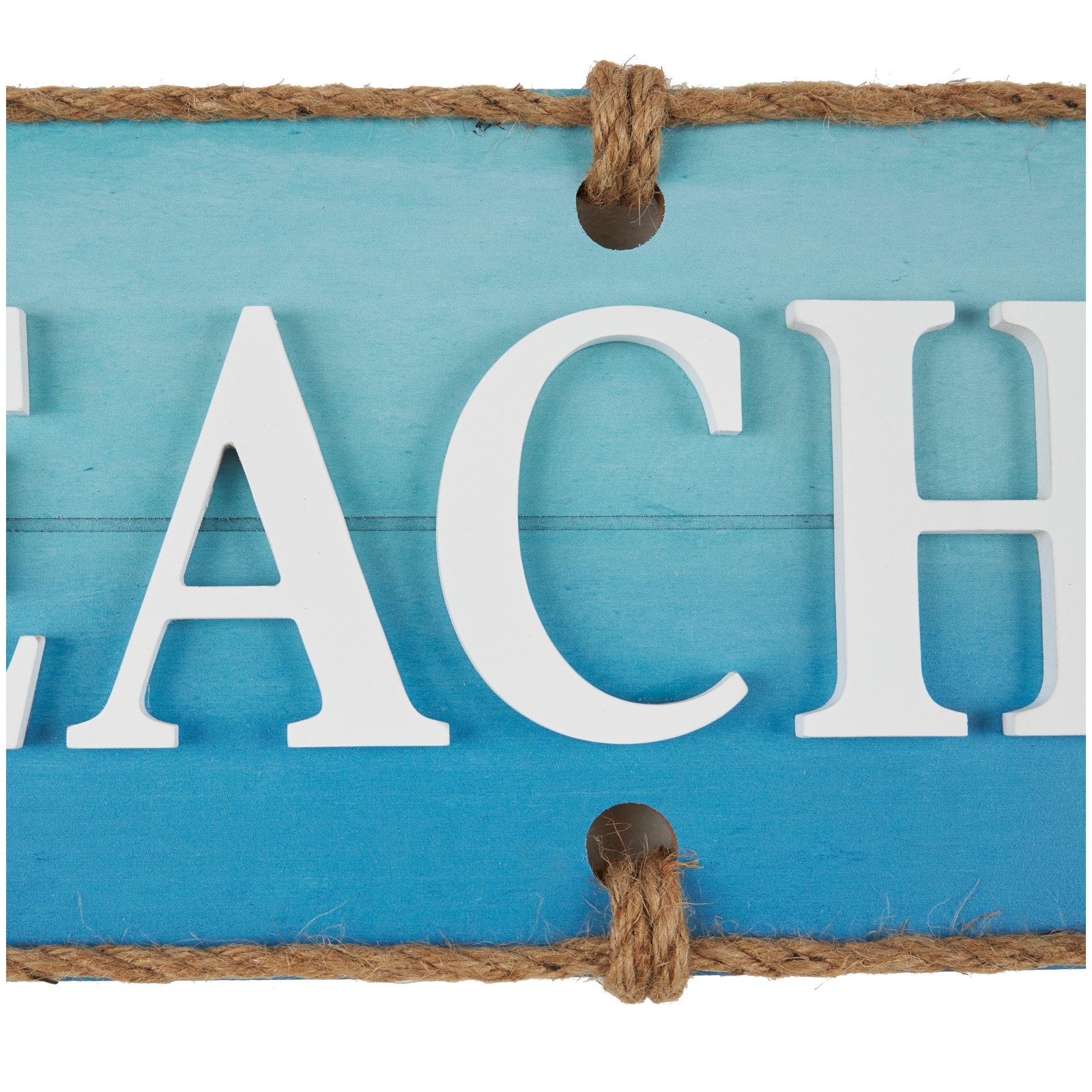 Blue Beach House Wooden Wall Sign D&#xE9;cor