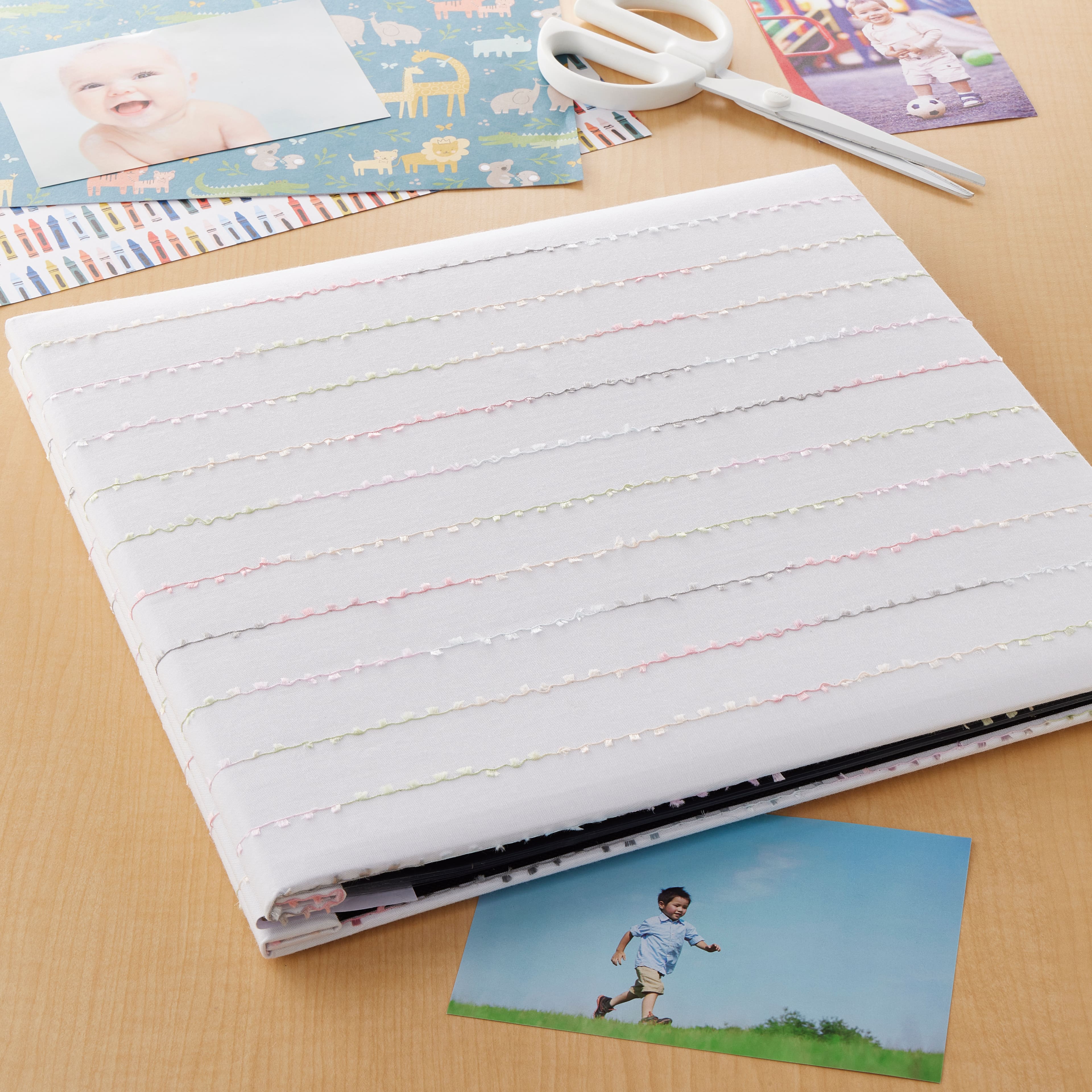 6 Pack: Stitch Scrapbook Album by Recollections&#x2122;