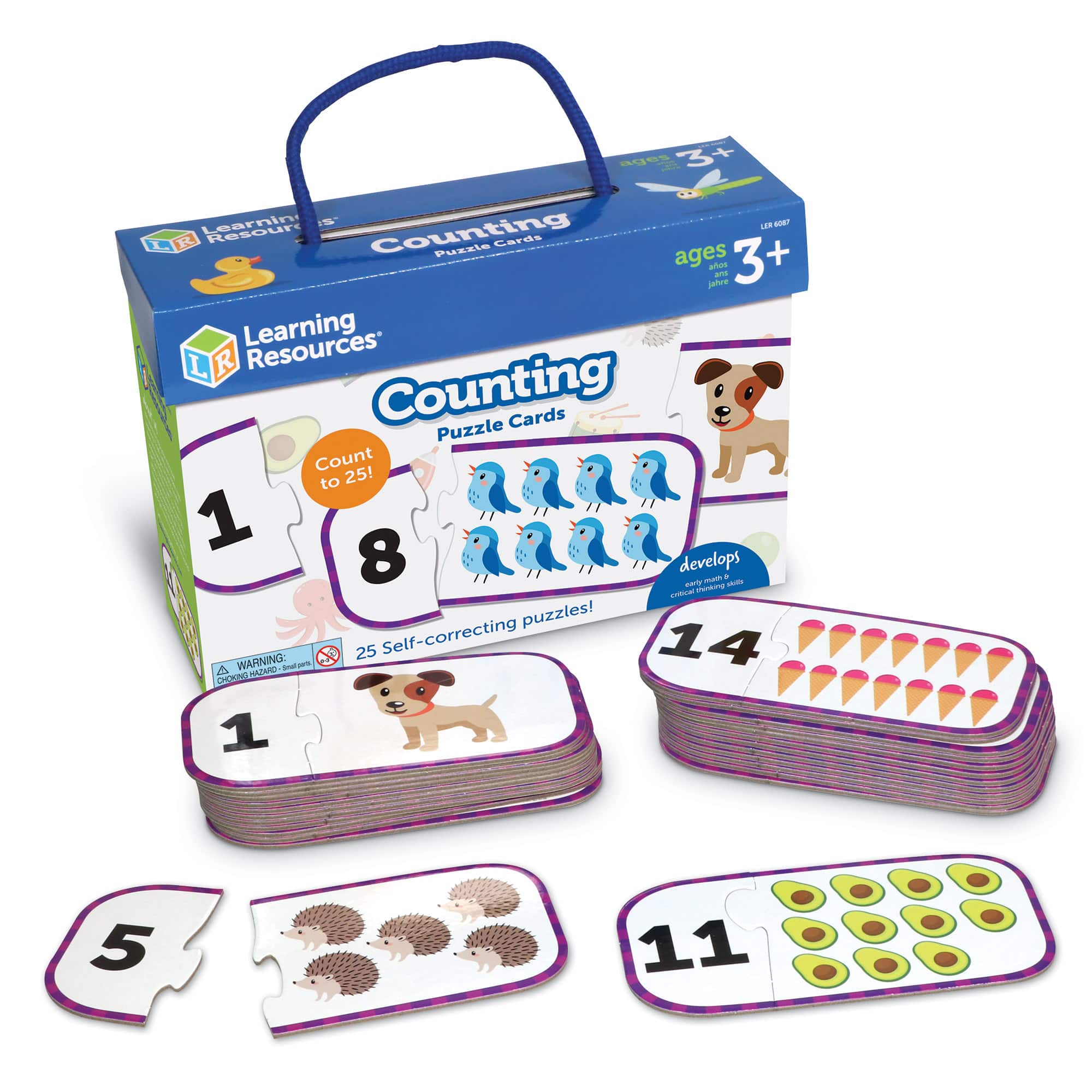 Learning Resources Counting Puzzle Cards