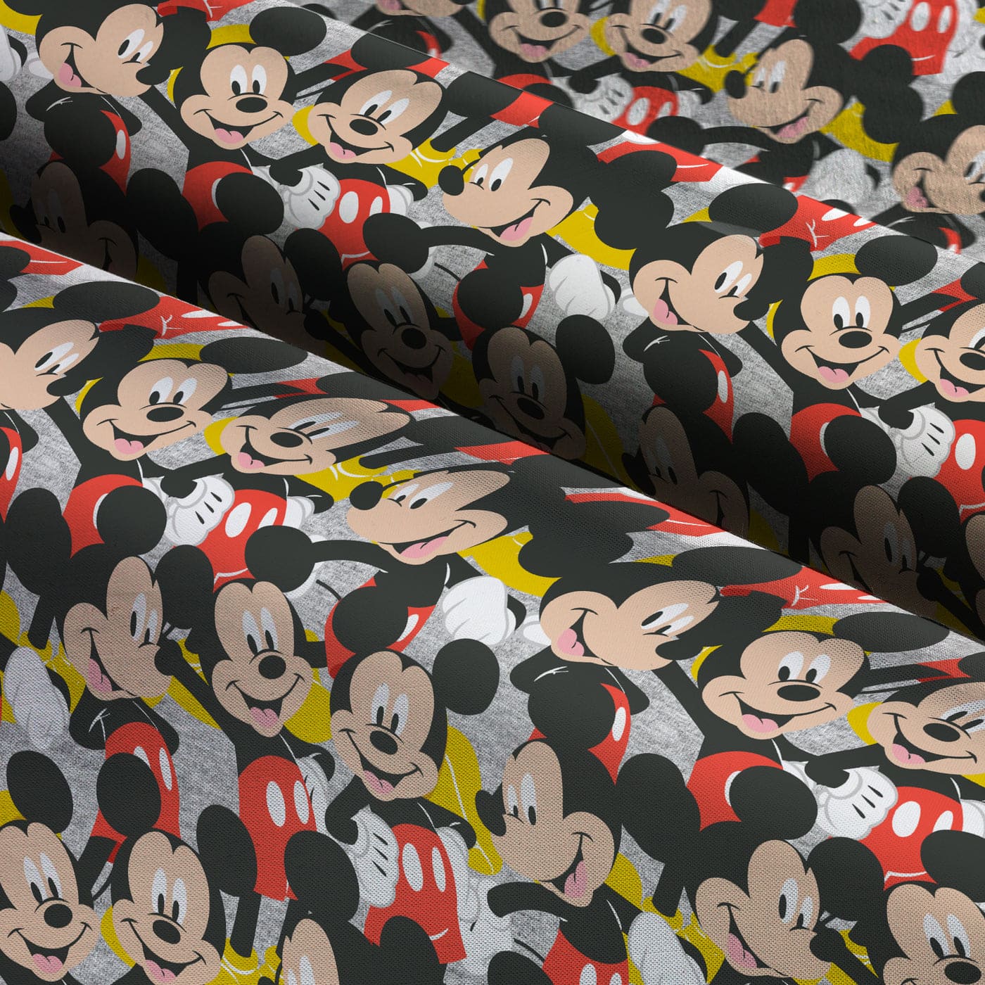 Disney&#xAE; Mickey Mouse Packed Style Cotton Fabric