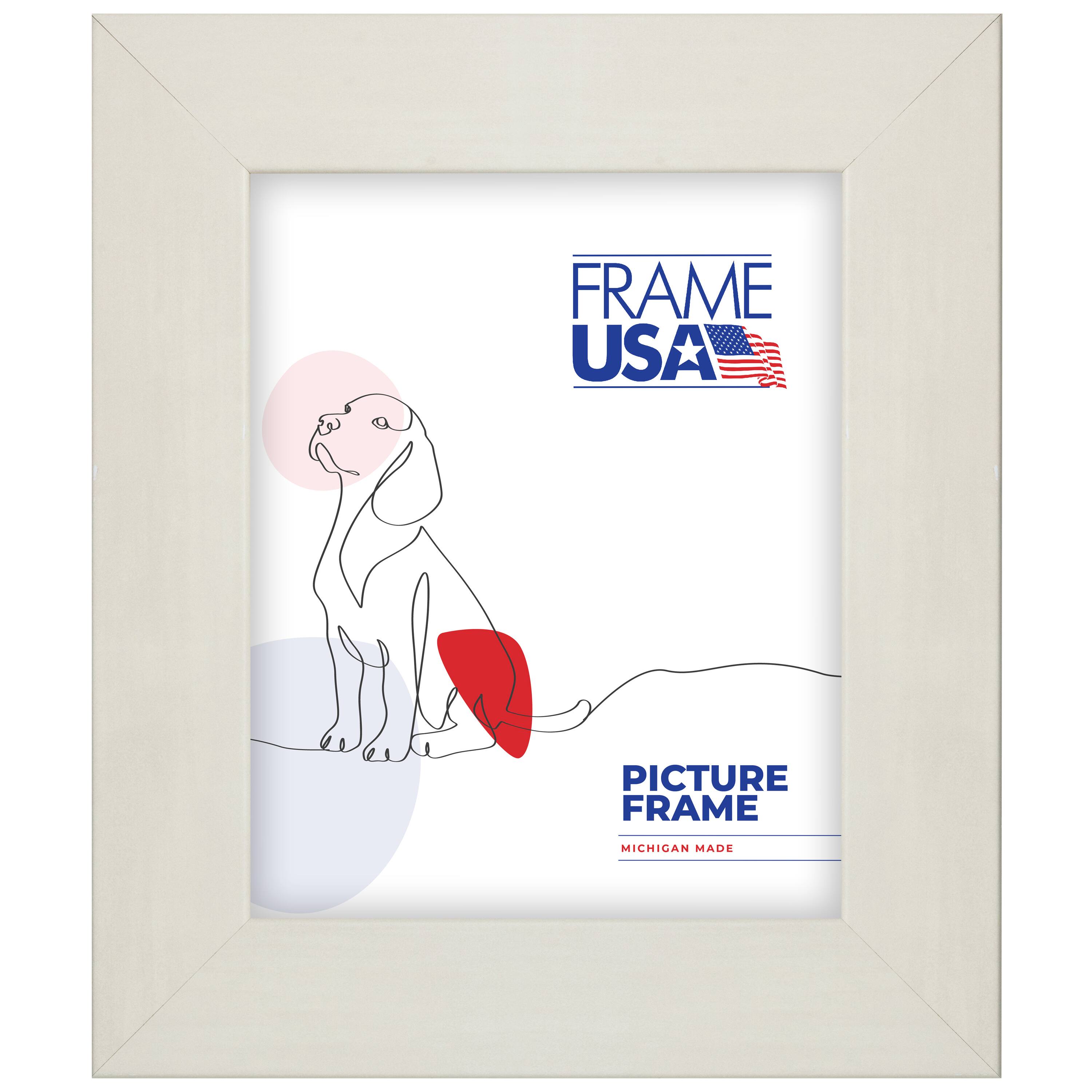 Frame USA Colori Large White Single Image Picture Frame