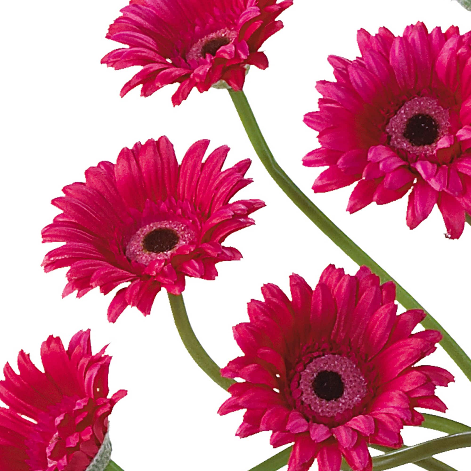 21&#x22; Gerbera Daisy Liquid Illusion Silk Flower Arrangement