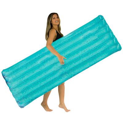 PoolCandy Aqua Glitter Deluxe Pool Raft | Michaels