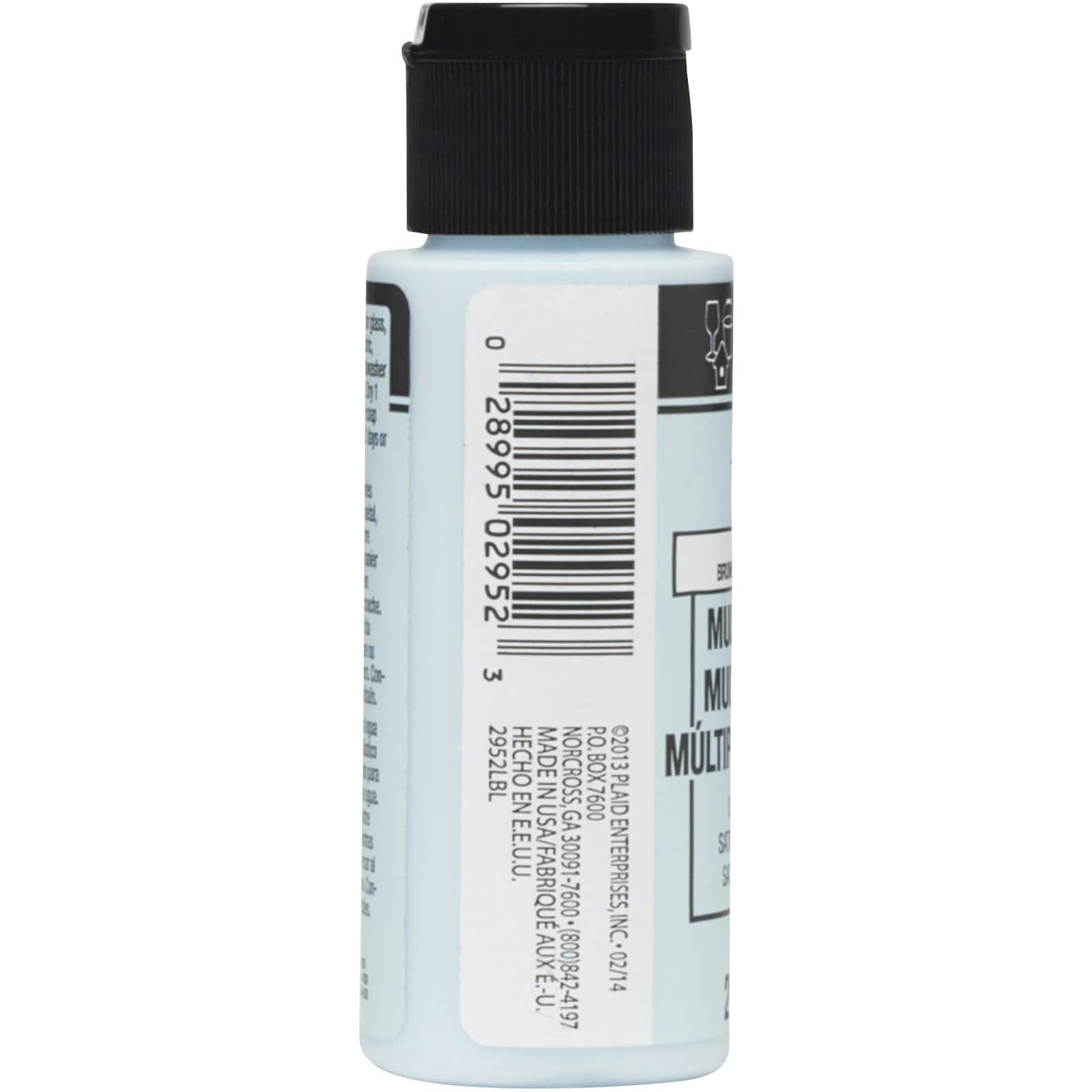 12 Pack: FolkArt® Multi-Surface Satin Acrylic Paint, 2oz.