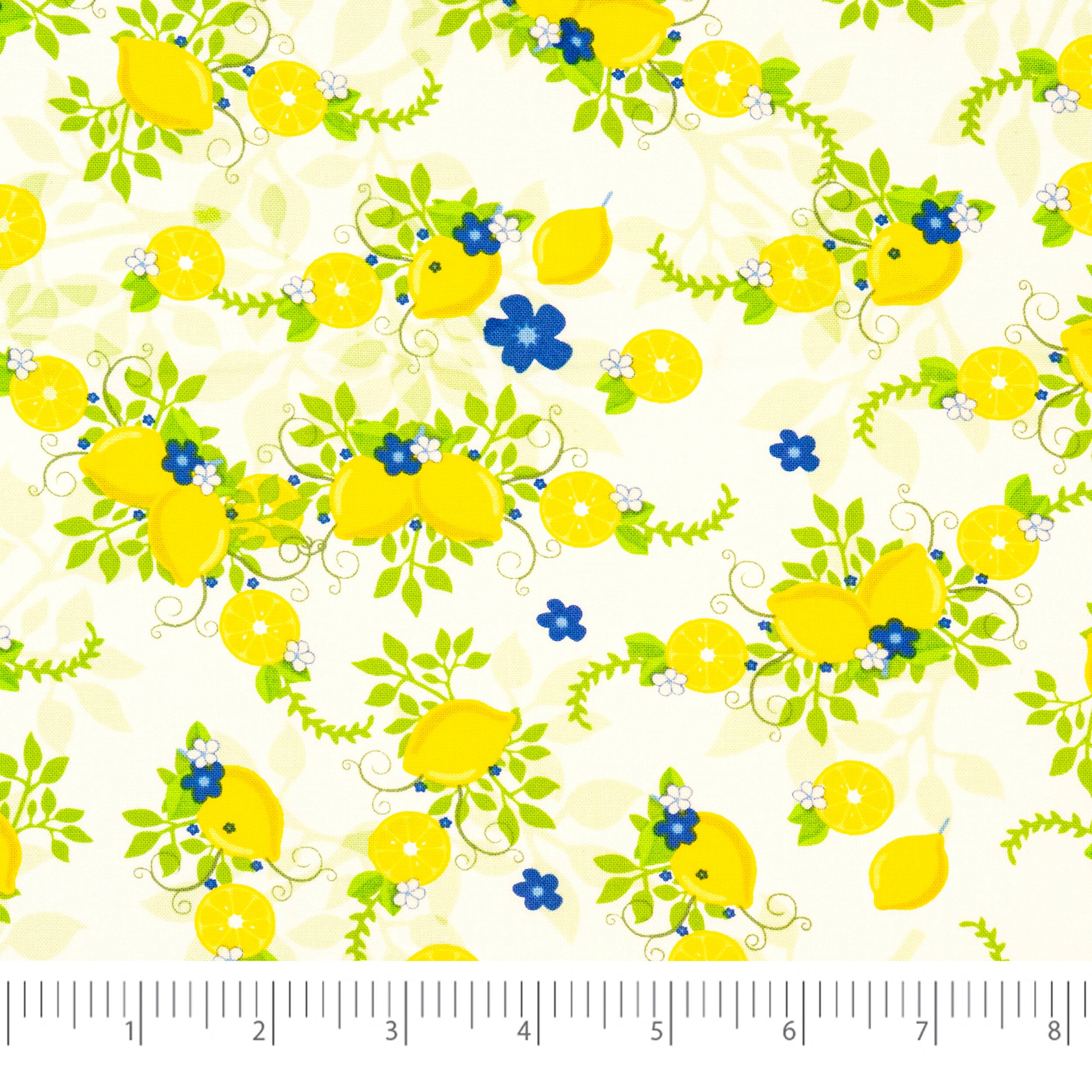 SINGER Daisy And Lemon 100% Cotton 5 Pieces Bundle