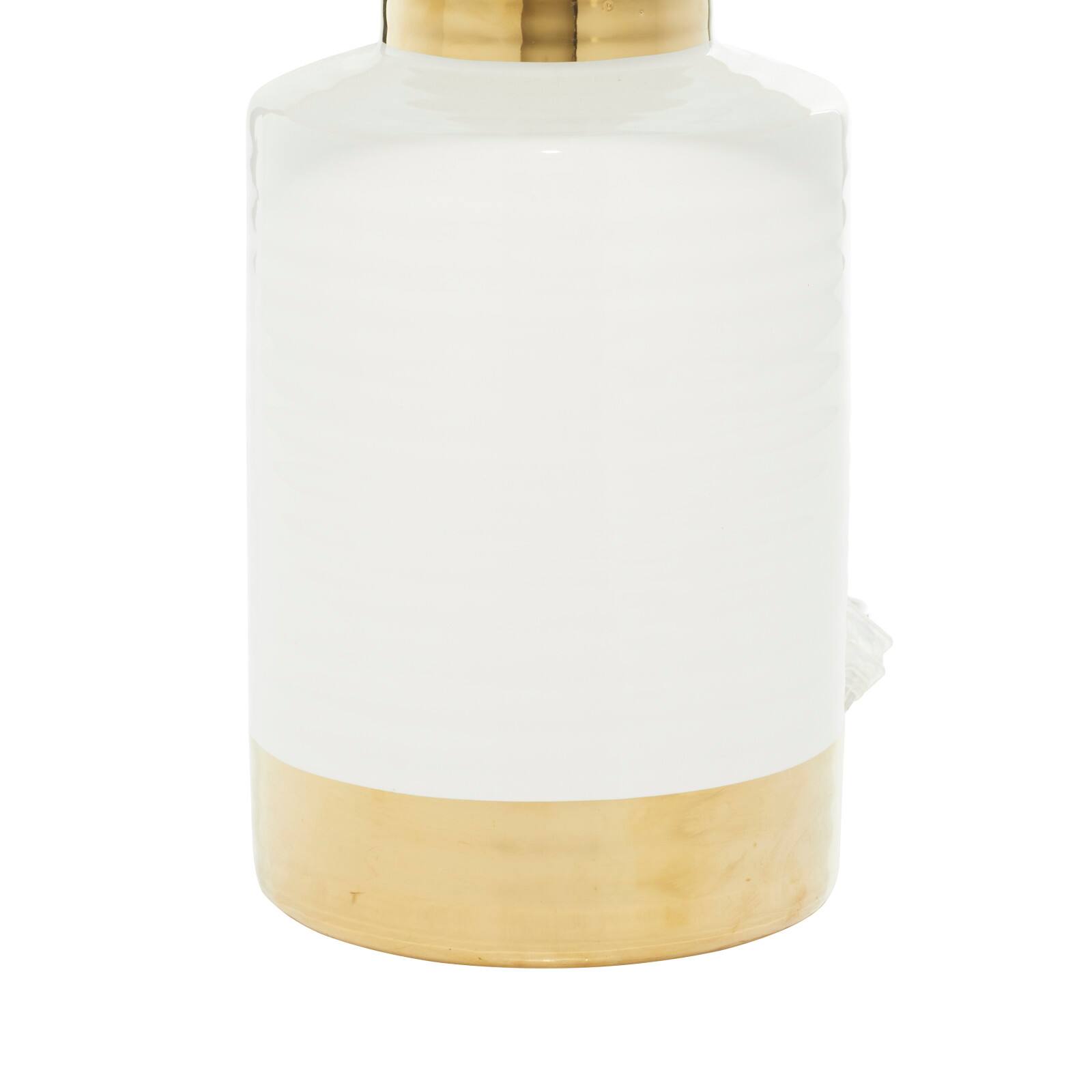 CosmoLiving by Cosmopolitan 23" Gold Ceramic Table Lamp