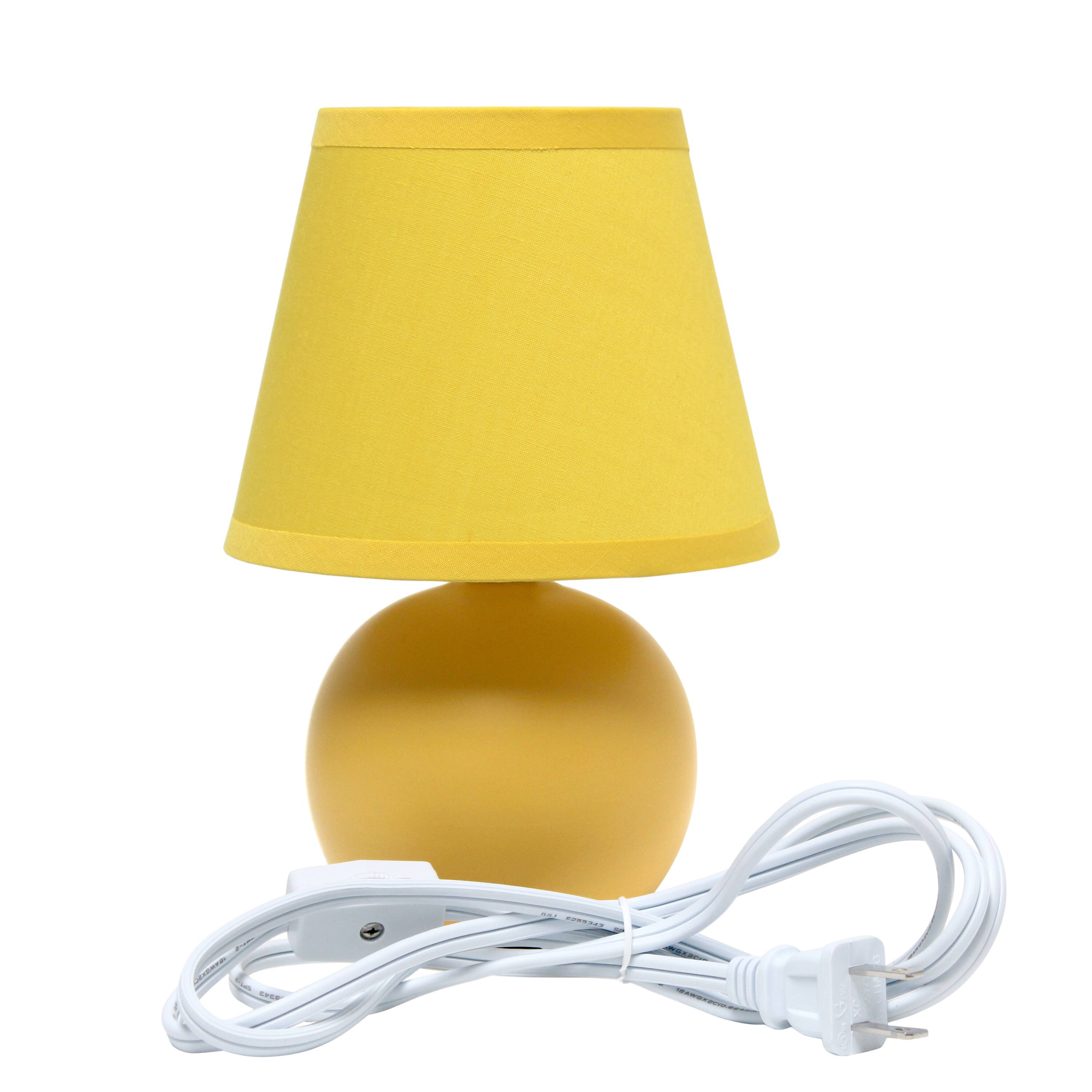 Creekwood Home Nauru 8.5&#x22; Ceramic Orb Base Table Lamp