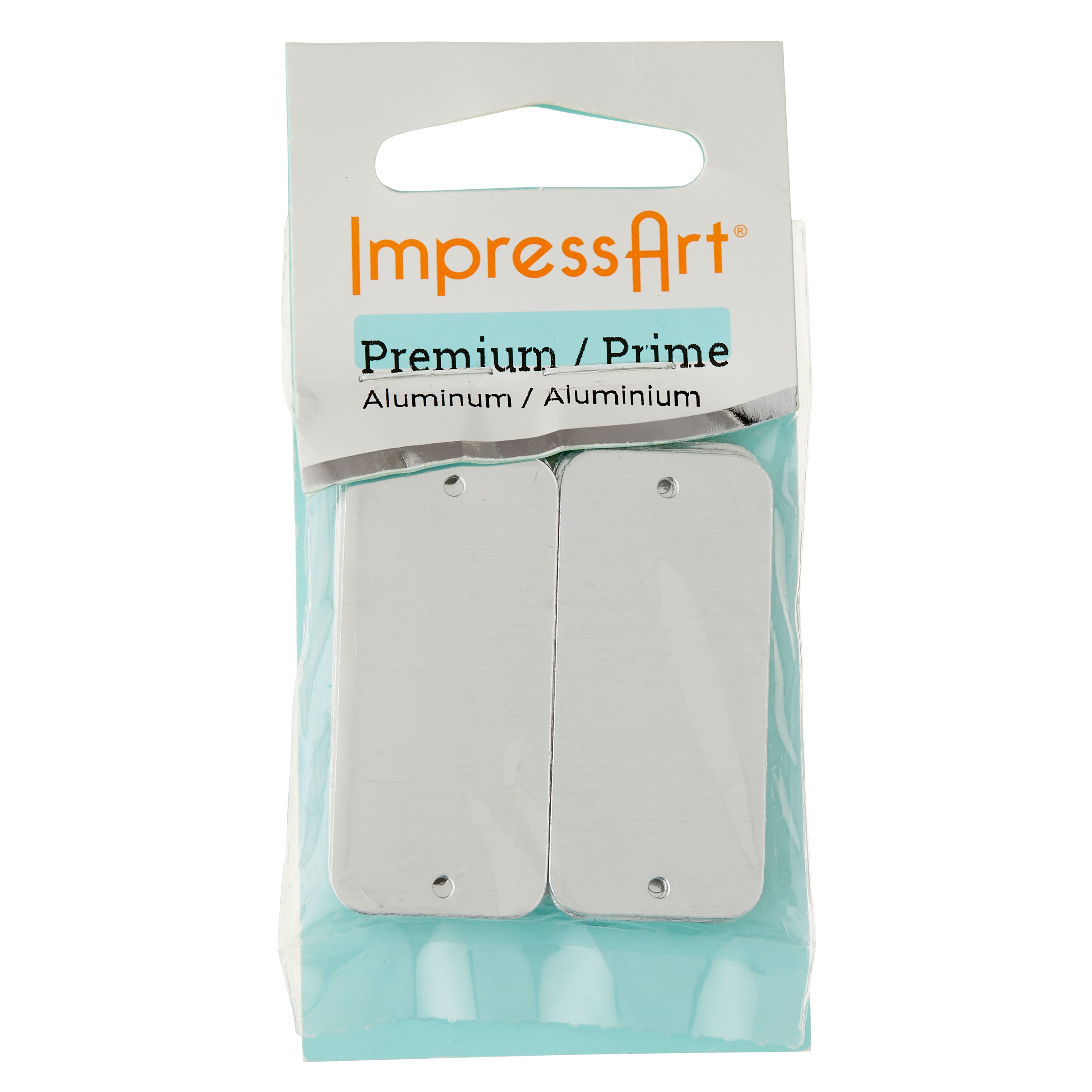 ImpressArt® Aluminum Tag with Holes Premium Stamping Blanks™