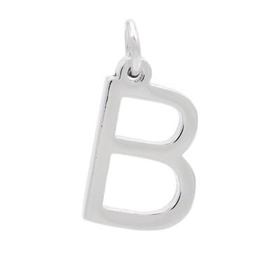 Sideways Initial Letter Necklace In Rose Gold Plating By - Foto 6