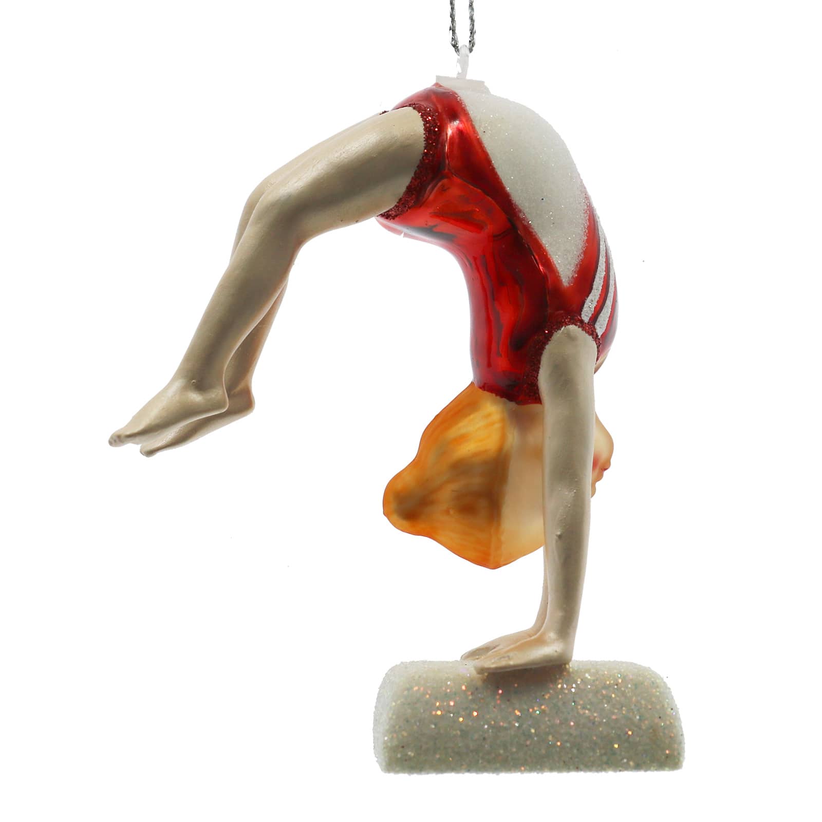 4&#x22; Gymnastics Girl Glass Ornament by Ashland&#xAE;