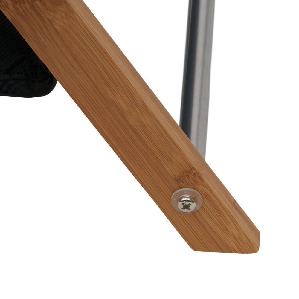 Household Essentials Small Black Collapsible X-Frame Laundry Basket