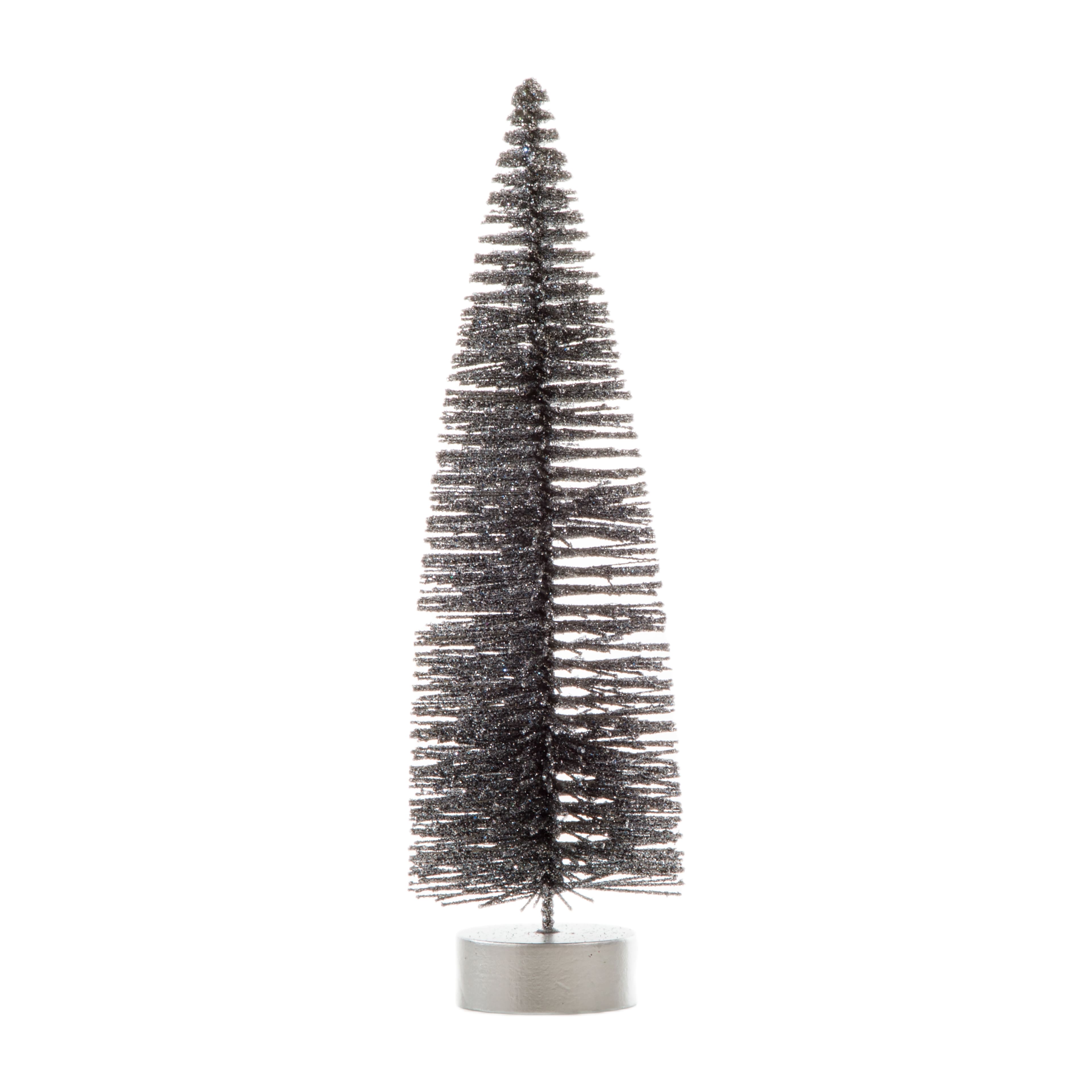 8&#x22; Silver Bottle Brush Tree by Ashland&#xAE;