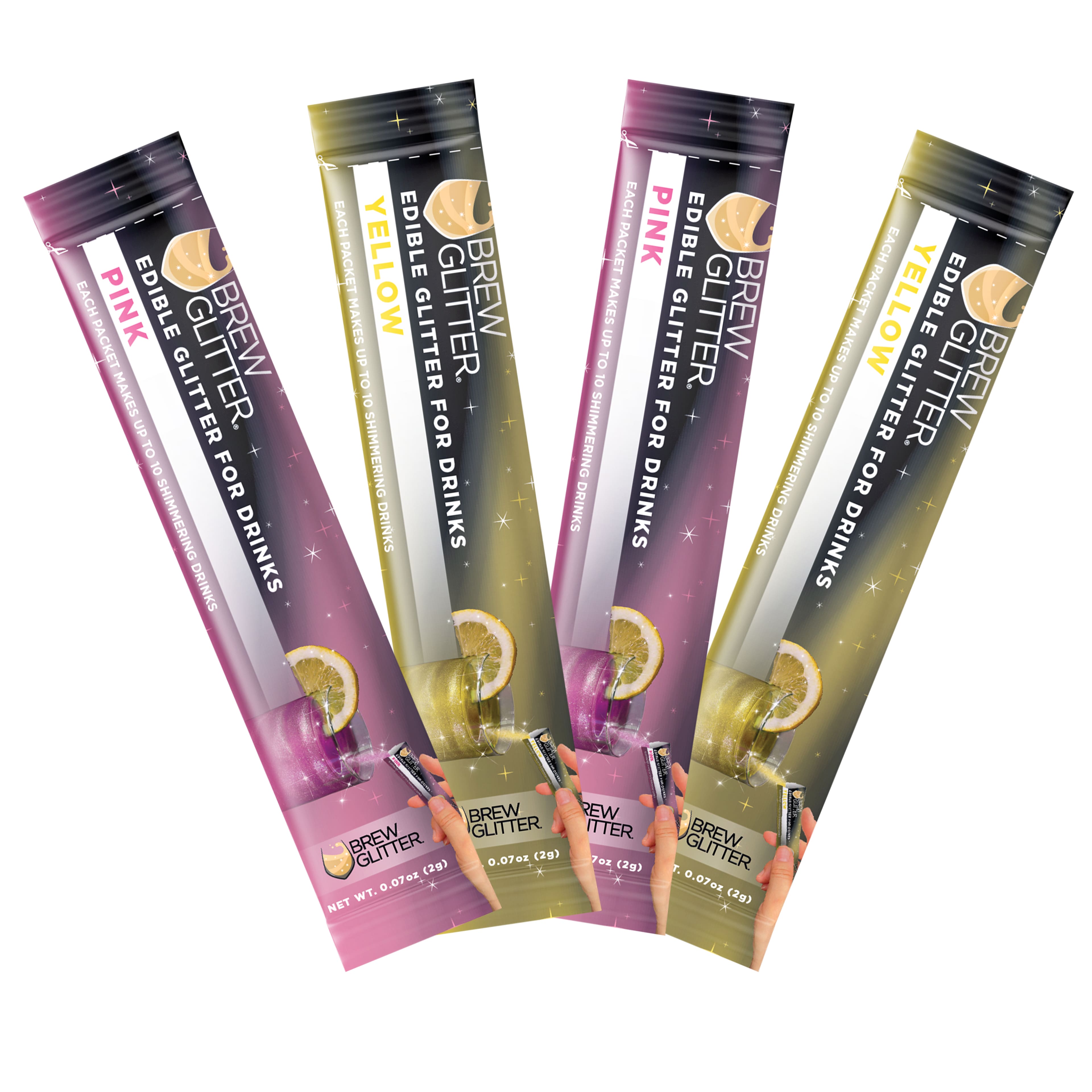 Bakell&#xAE; Brew Glitter&#xAE; Edible Sunshine Glitter, 4ct.