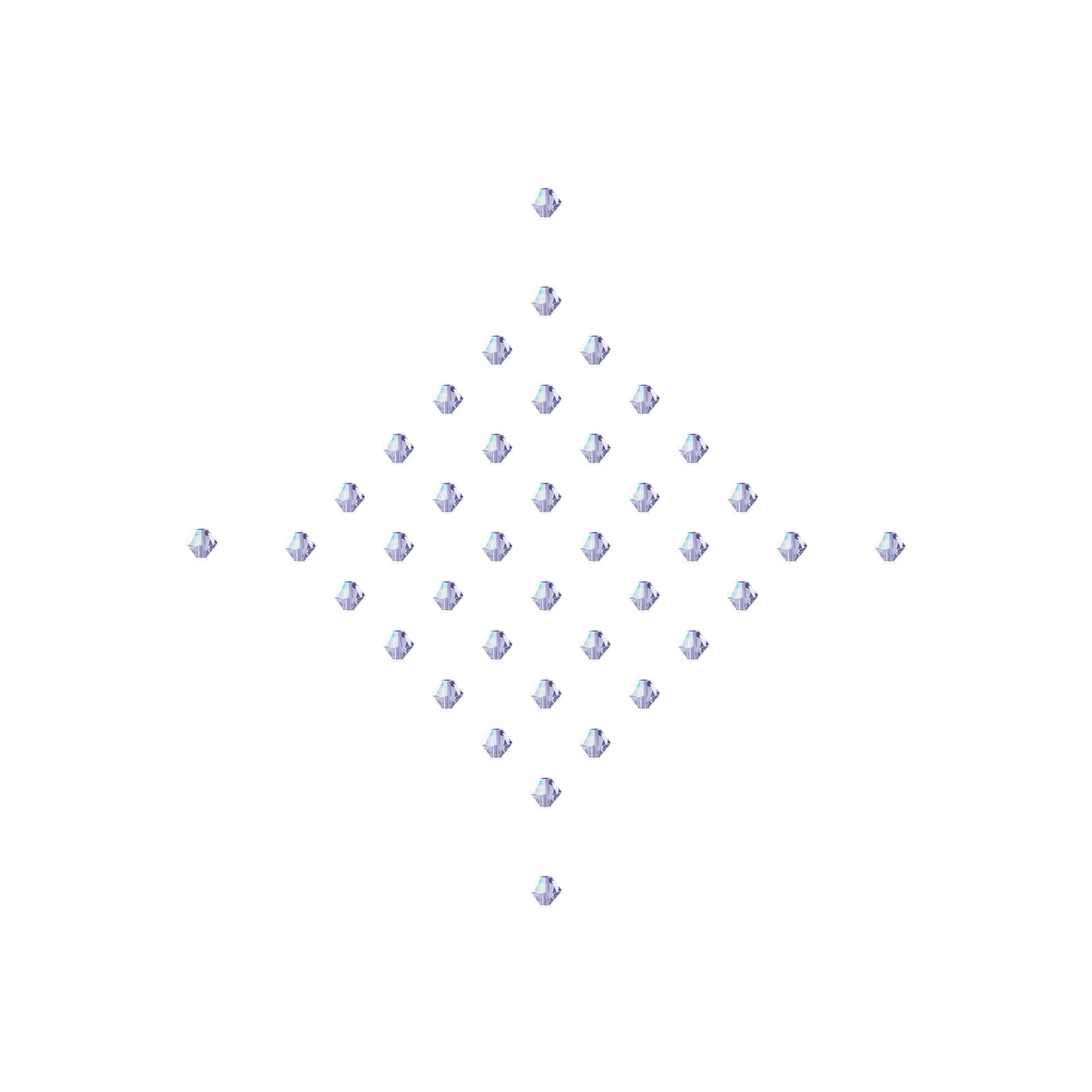 John Bead PRECIOSA 4mm Czech Crystal Bicone Beads, 40ct.