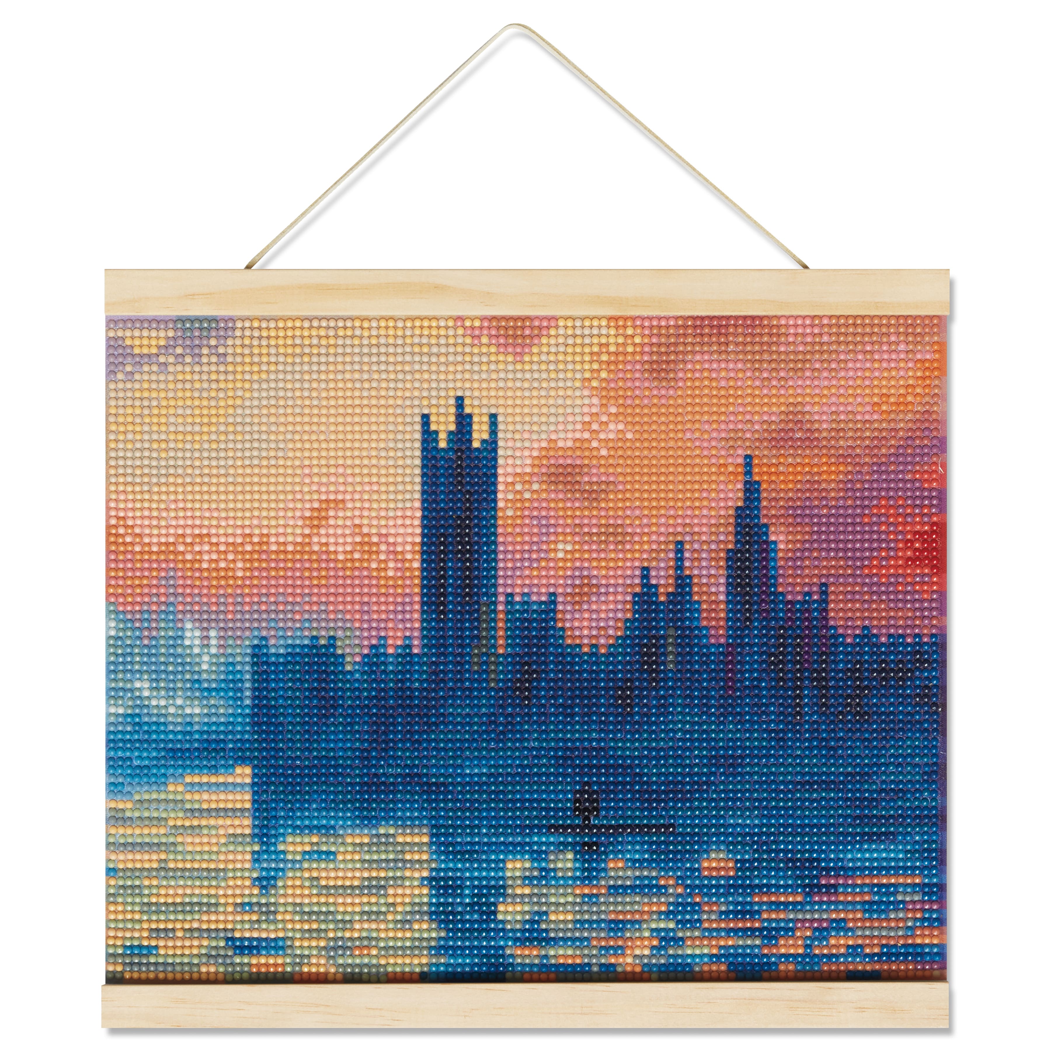 Houses of Parliament with Frame Diamond Art Kit by Make Market&#xAE;