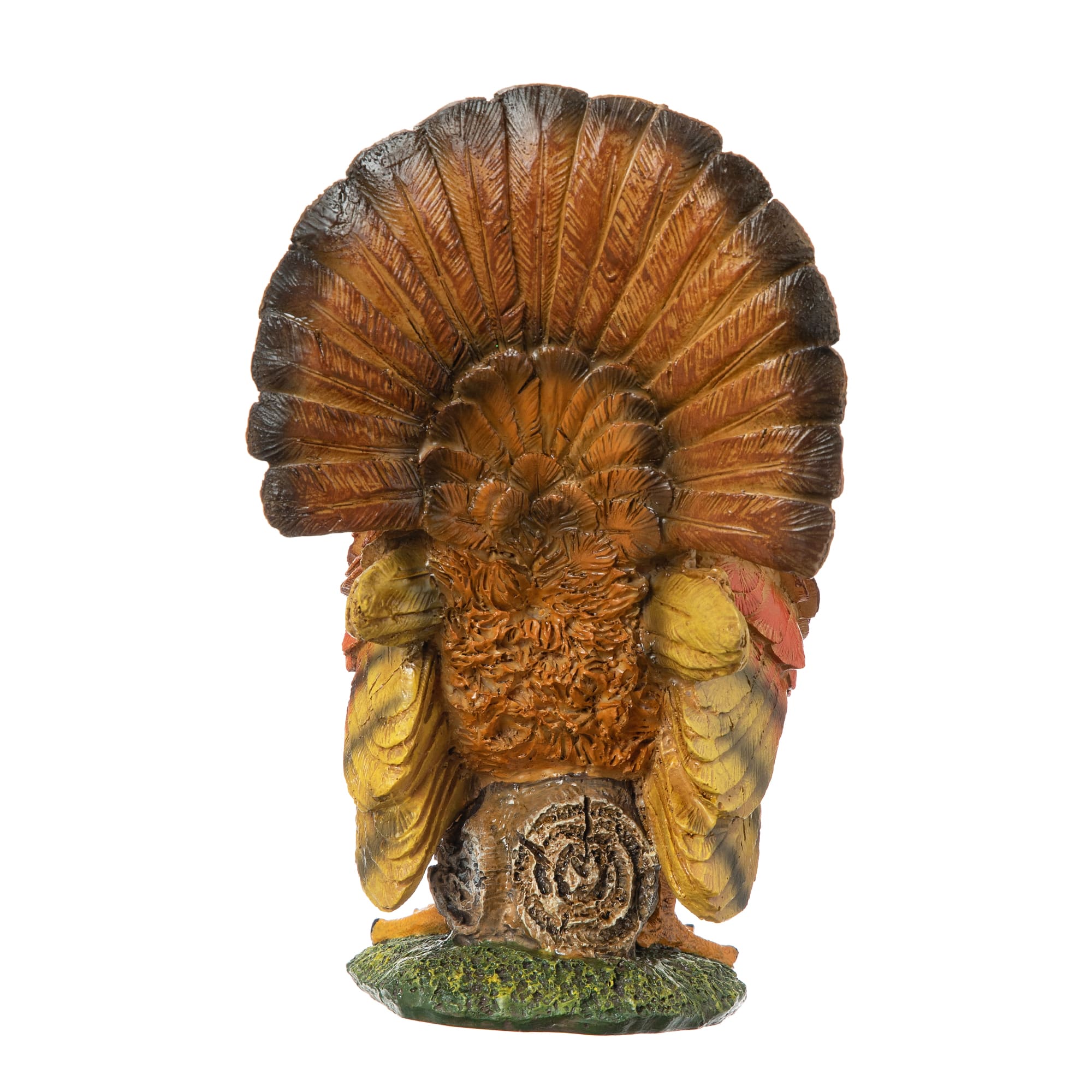 Glitzhome&#xAE; 9.5&#x22; Thanksgiving Resin Turkey Table D&#xE9;cor