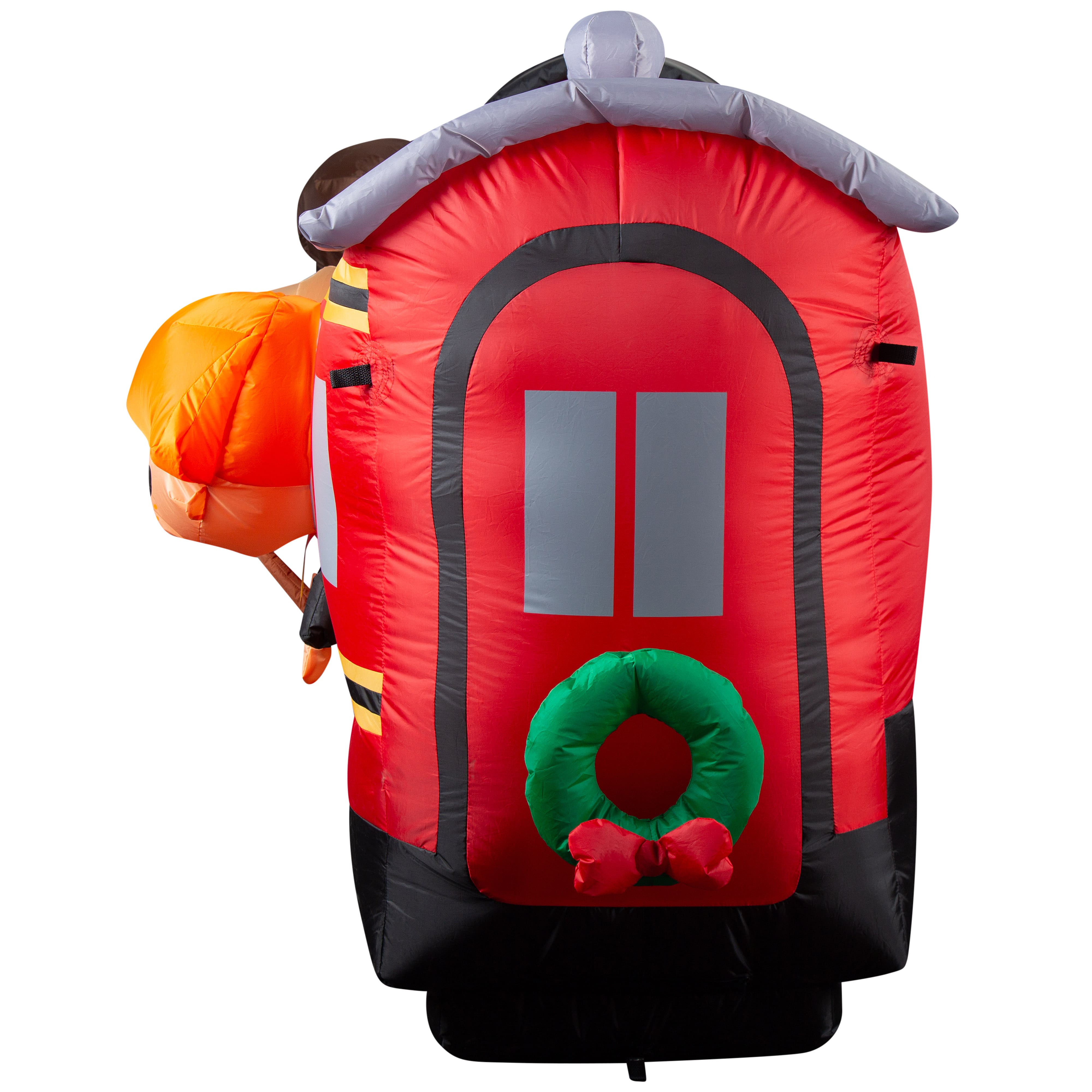 4ft. Airblown® Inflatable Christmas Hogwarts Express with LED Lights