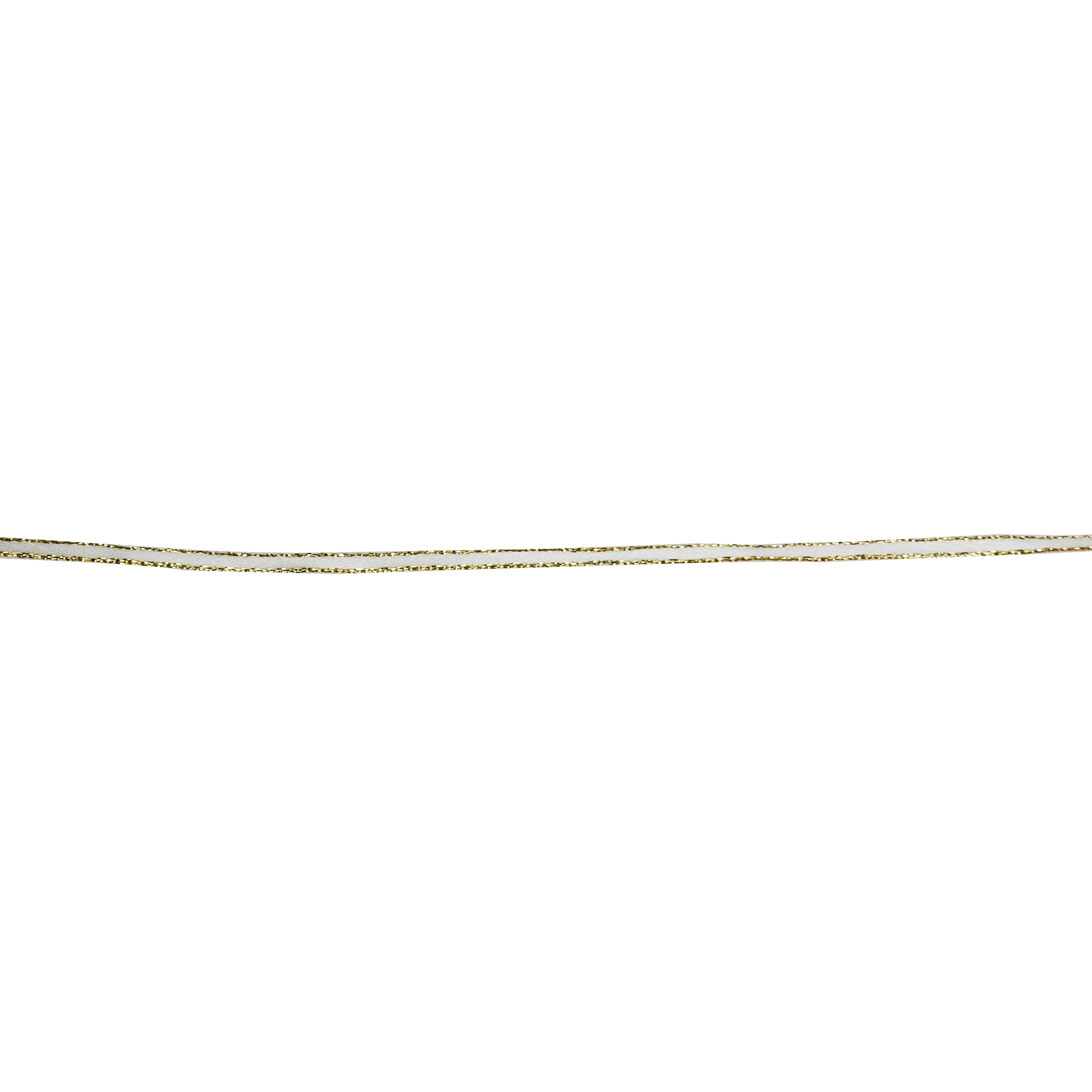 1/8&#x22; x 108ft. Champagne &#x26; Gold Ribbon by Celebrate It&#xAE;