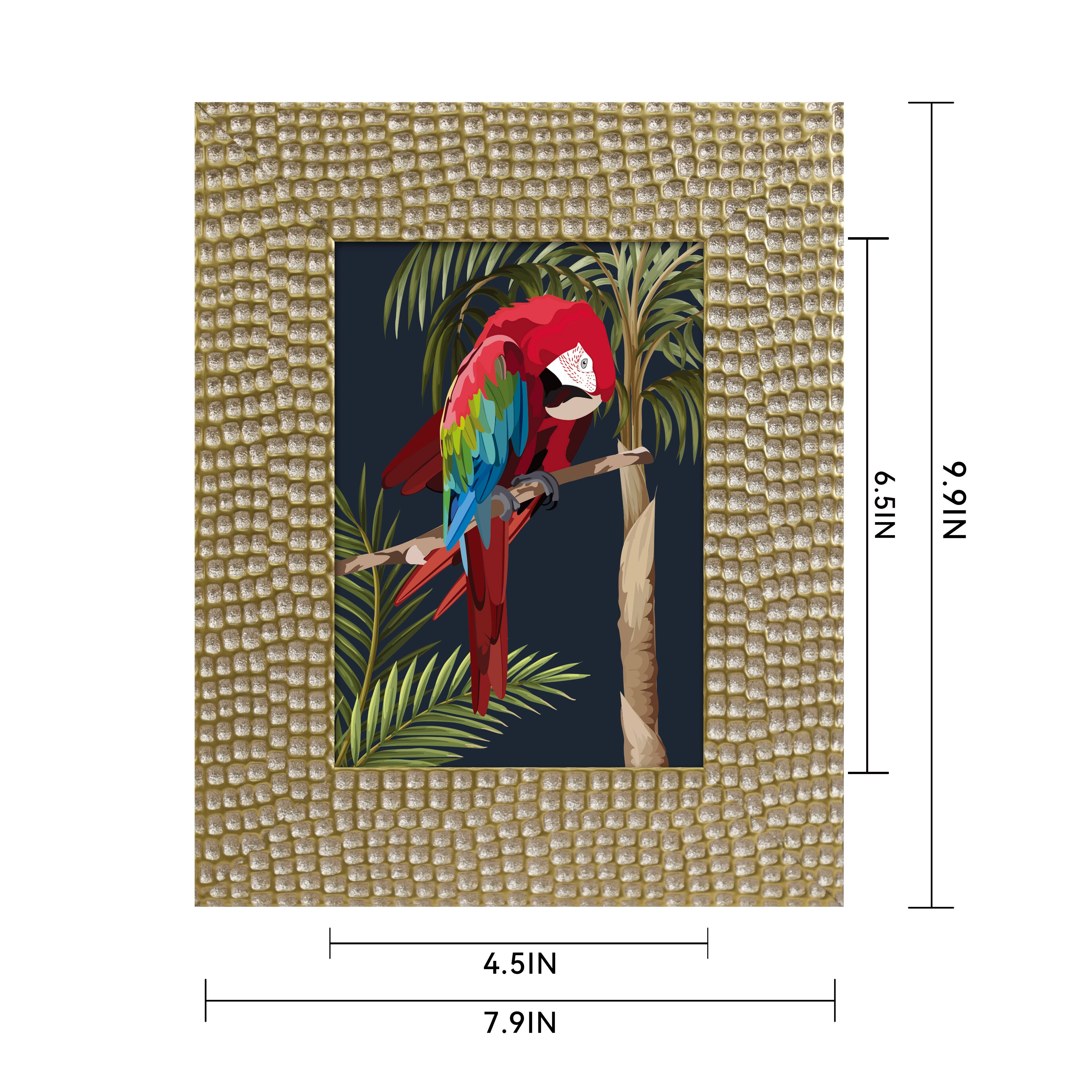 Safari 5" x 7" Gold Dimple Textured Frame by Ashland®