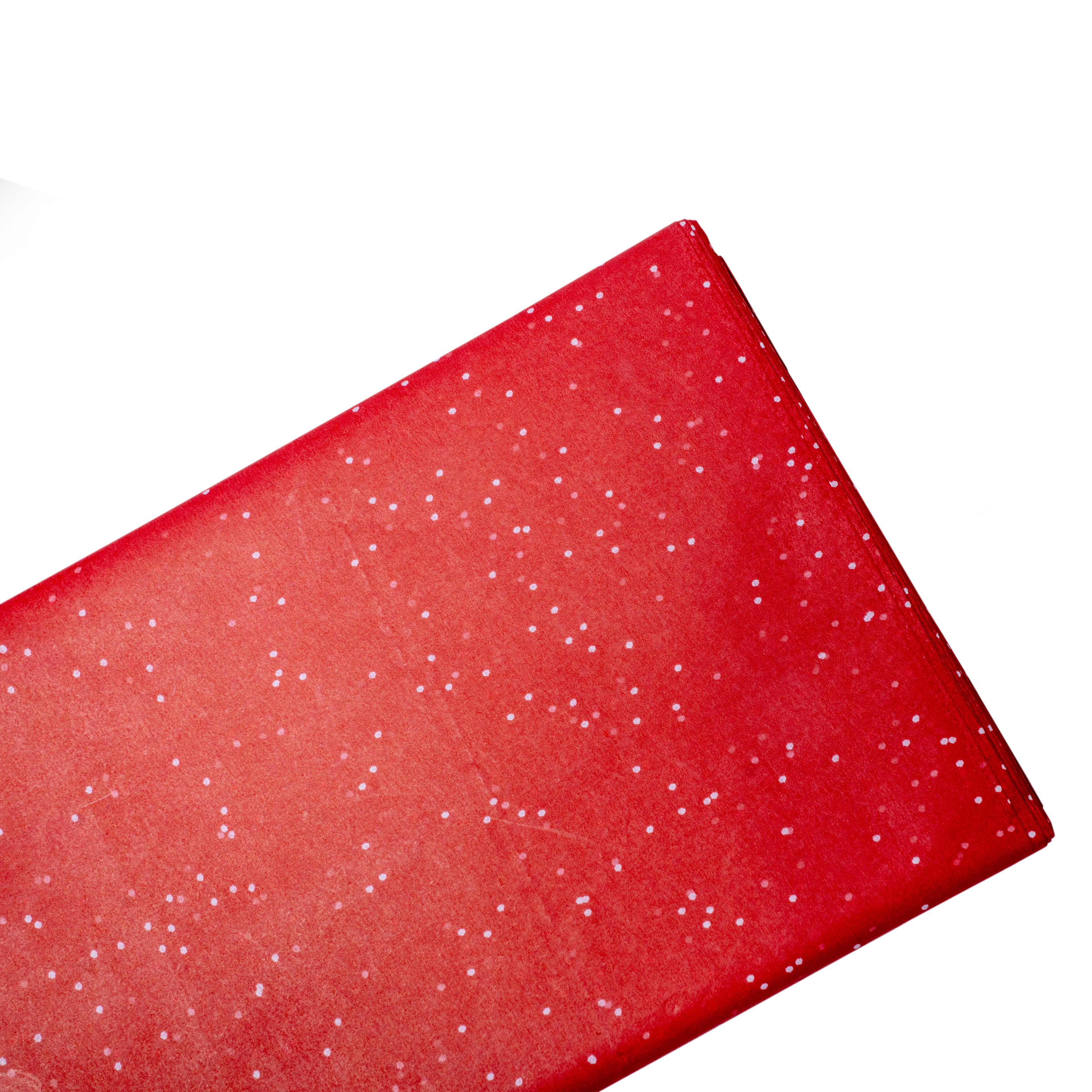 20&#x22; Glittery Red Tissue Paper, 36ct. by Celebrate It&#x2122;