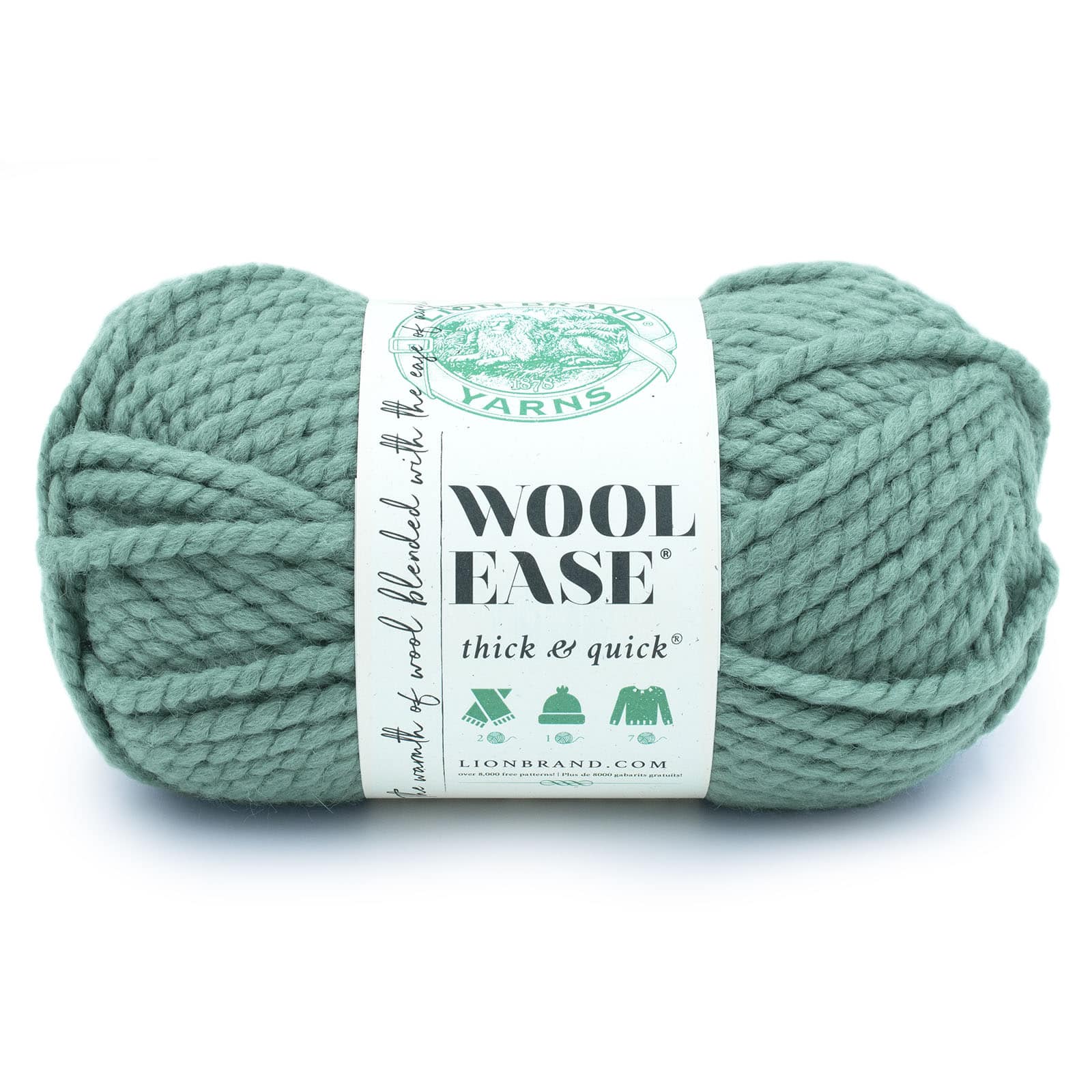 15 Pack: Lion Brand® Wool-Ease® Thick & Quick® Yarn, Solids