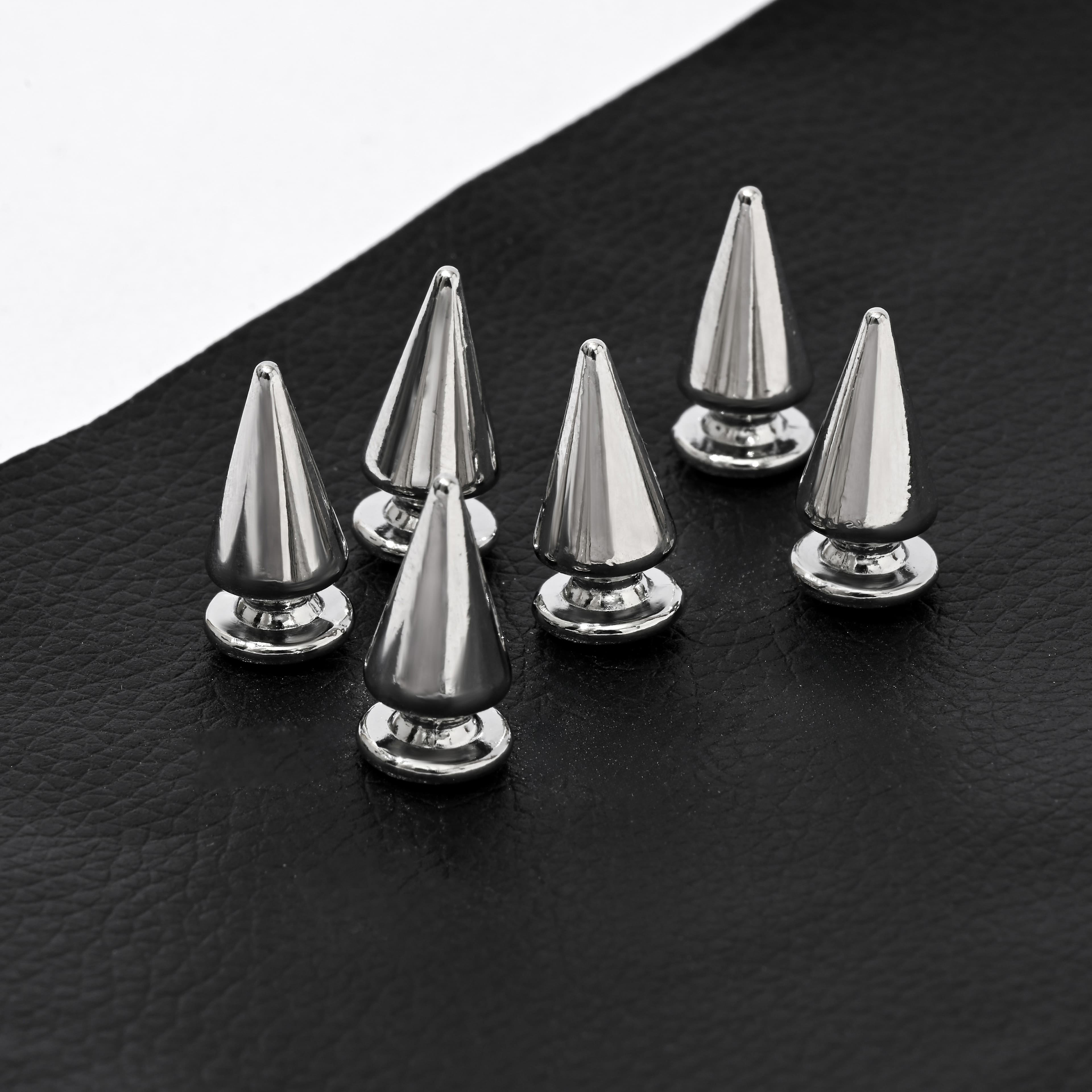 20mm Rhodium Spikes, 10ct. by Bead Landing™