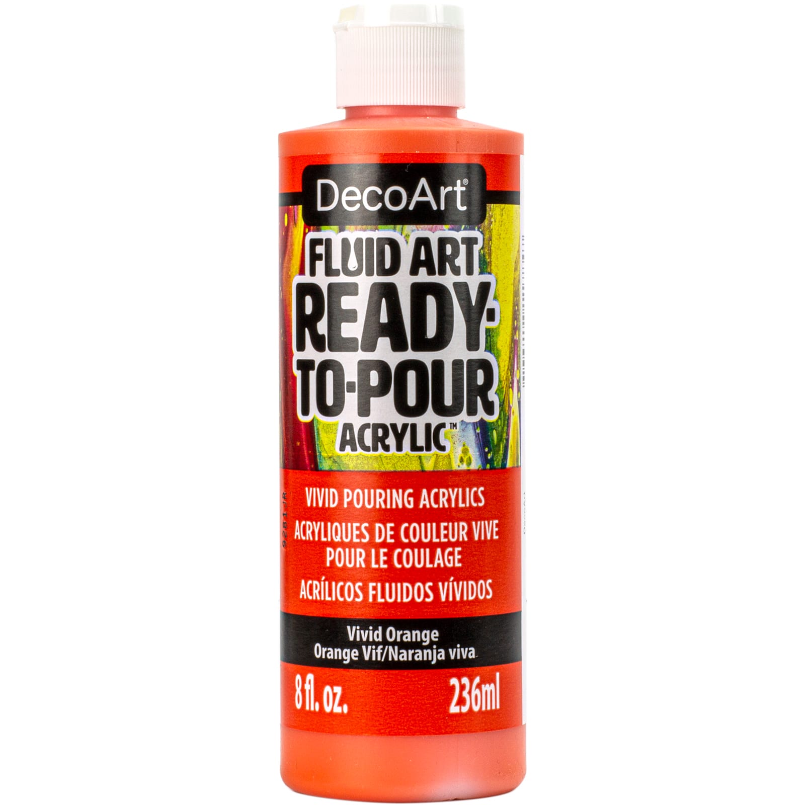 12 Pack: DecoArt® Fluid Art Ready-To-Pour Acrylic™ Paint, 8oz.