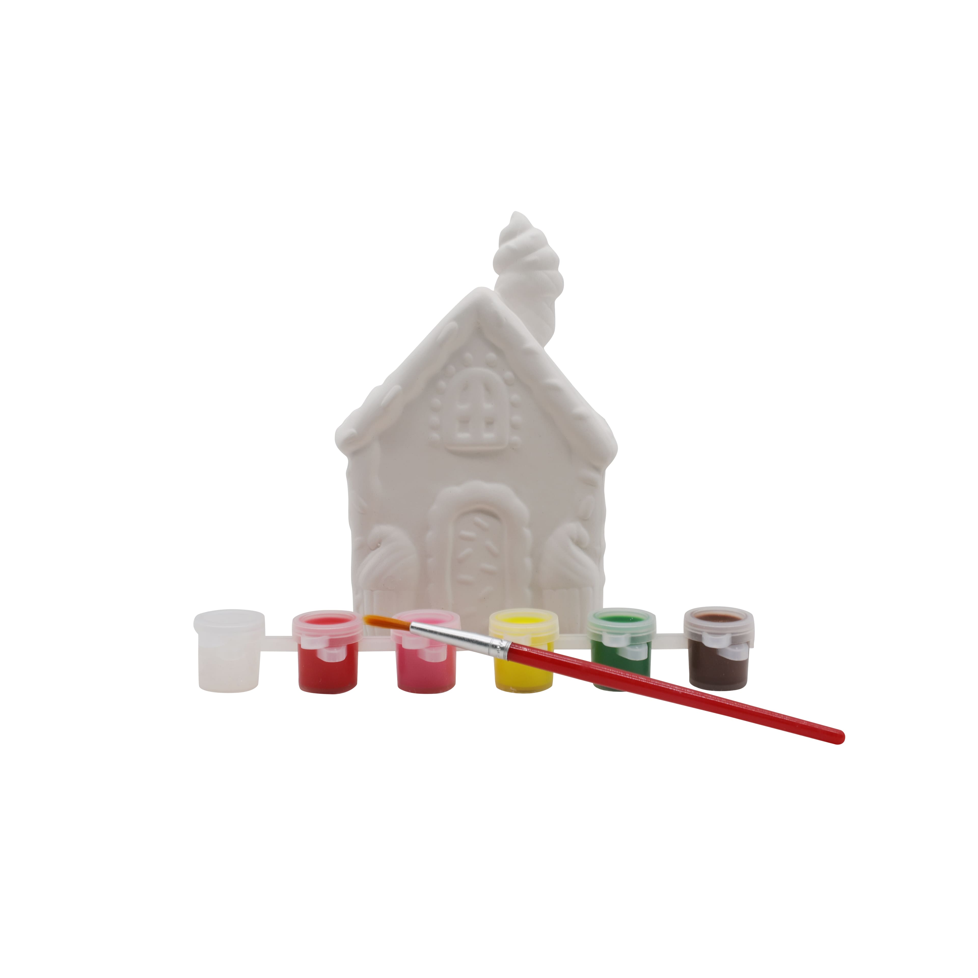 3D Ceramic Gingerbread House Kit by Creatology&#x2122;