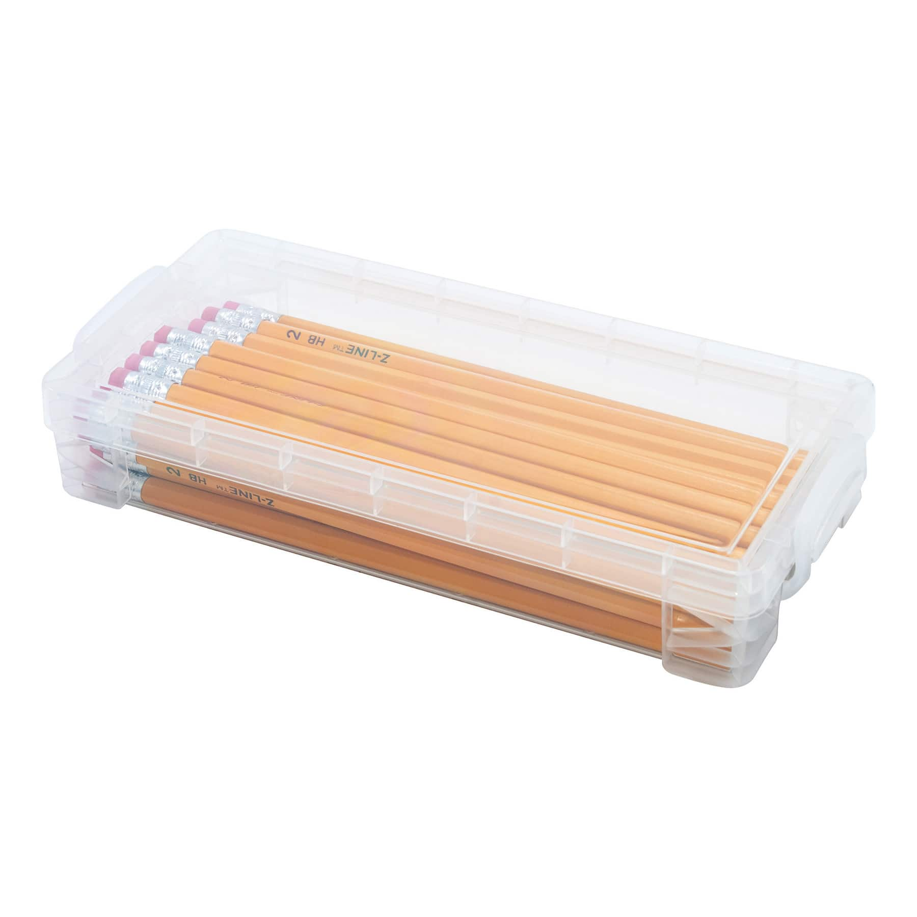 Super Stacker&#xAE; Clear Stackable Pencil Box