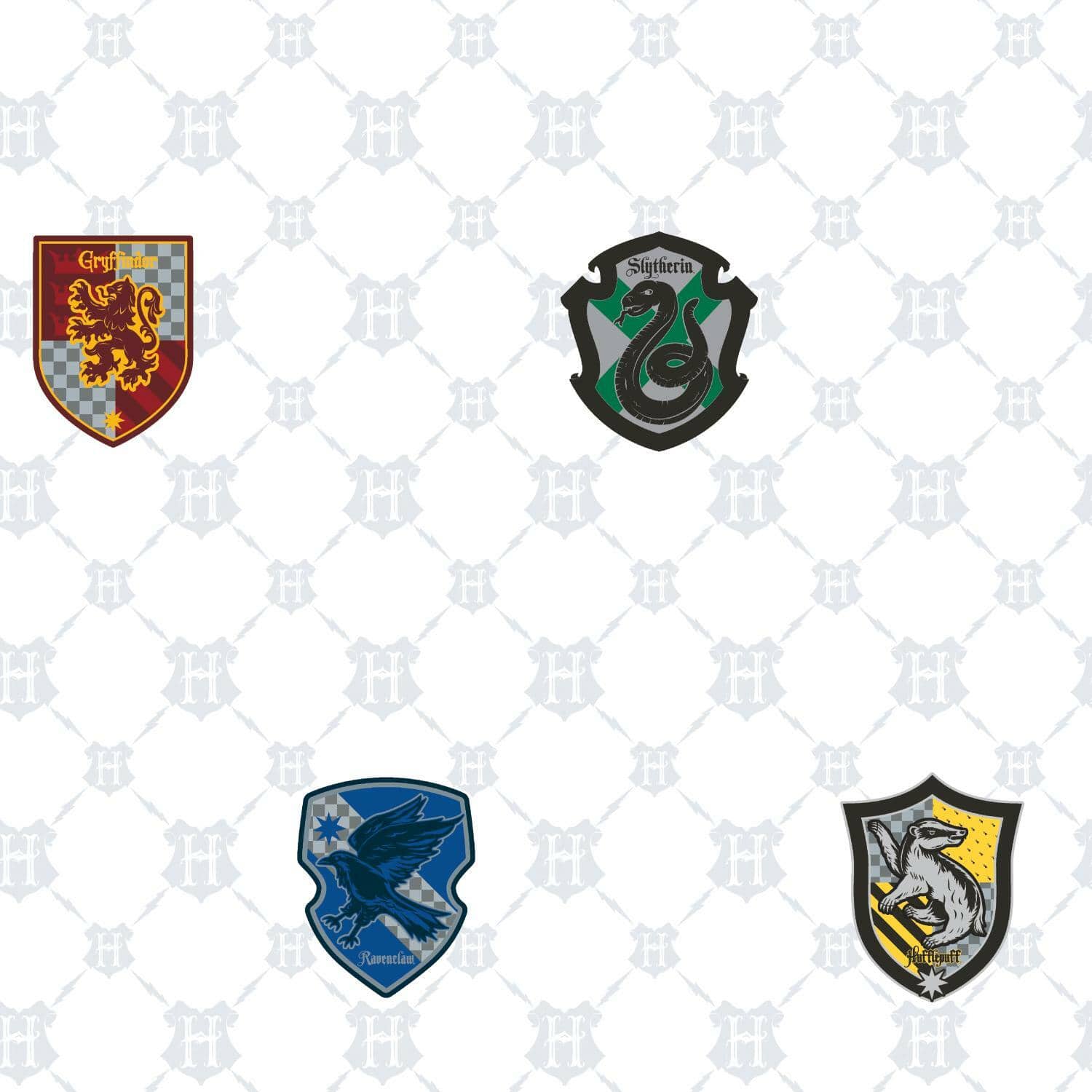 RoomMates Harry Potter House Crest Peel & Stick Wallpaper