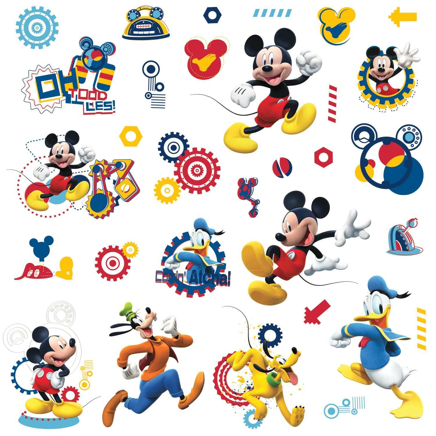 RoomMates Disney Mickey Mouse Peel & Stick WallDecal 