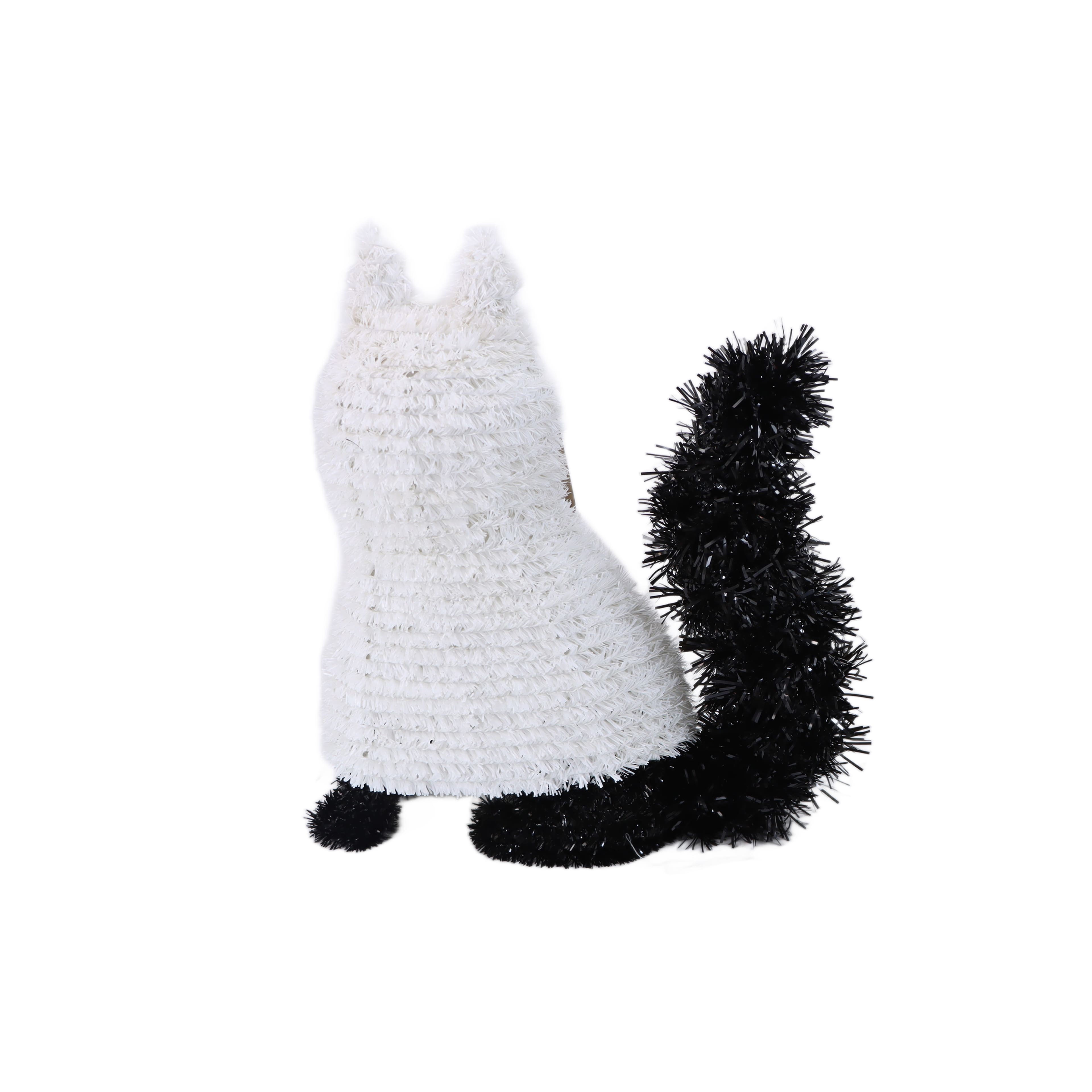 12&#x22; Cat Ghost Tinsel Accent by Ashland&#xAE;
