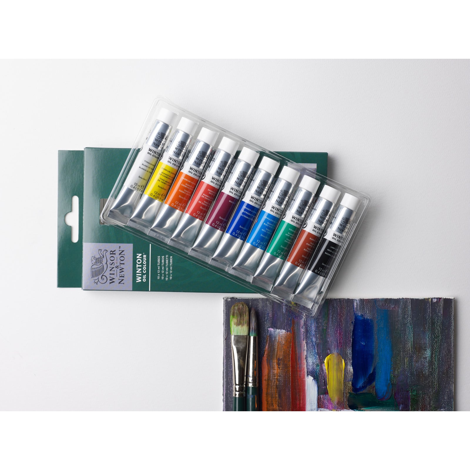 Winsor &#x26; Newton&#x2122; Winton Oil Colour&#x2122; 10 Color Paint Set