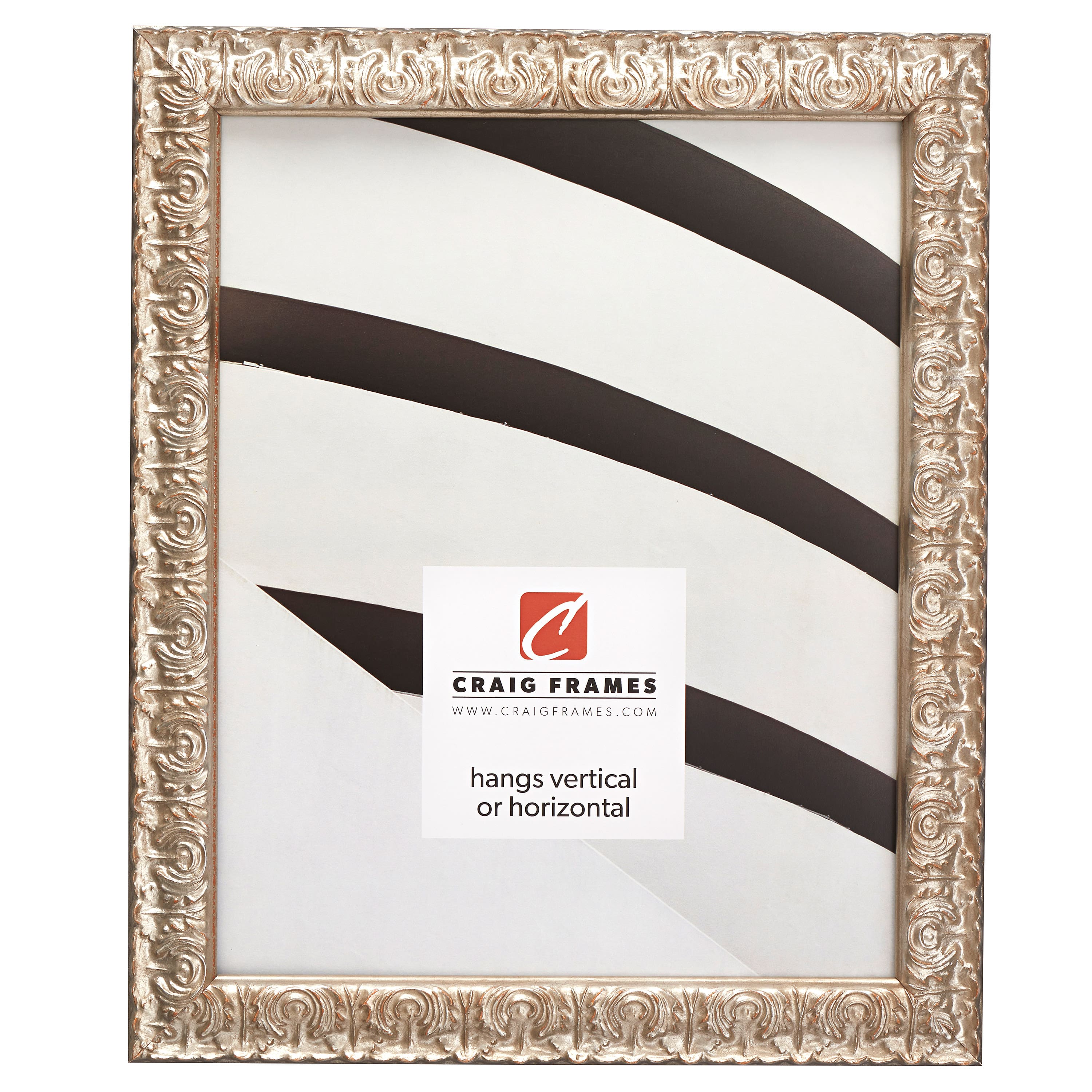 Craig Frames Versailles Ornate Silver Picture Frame