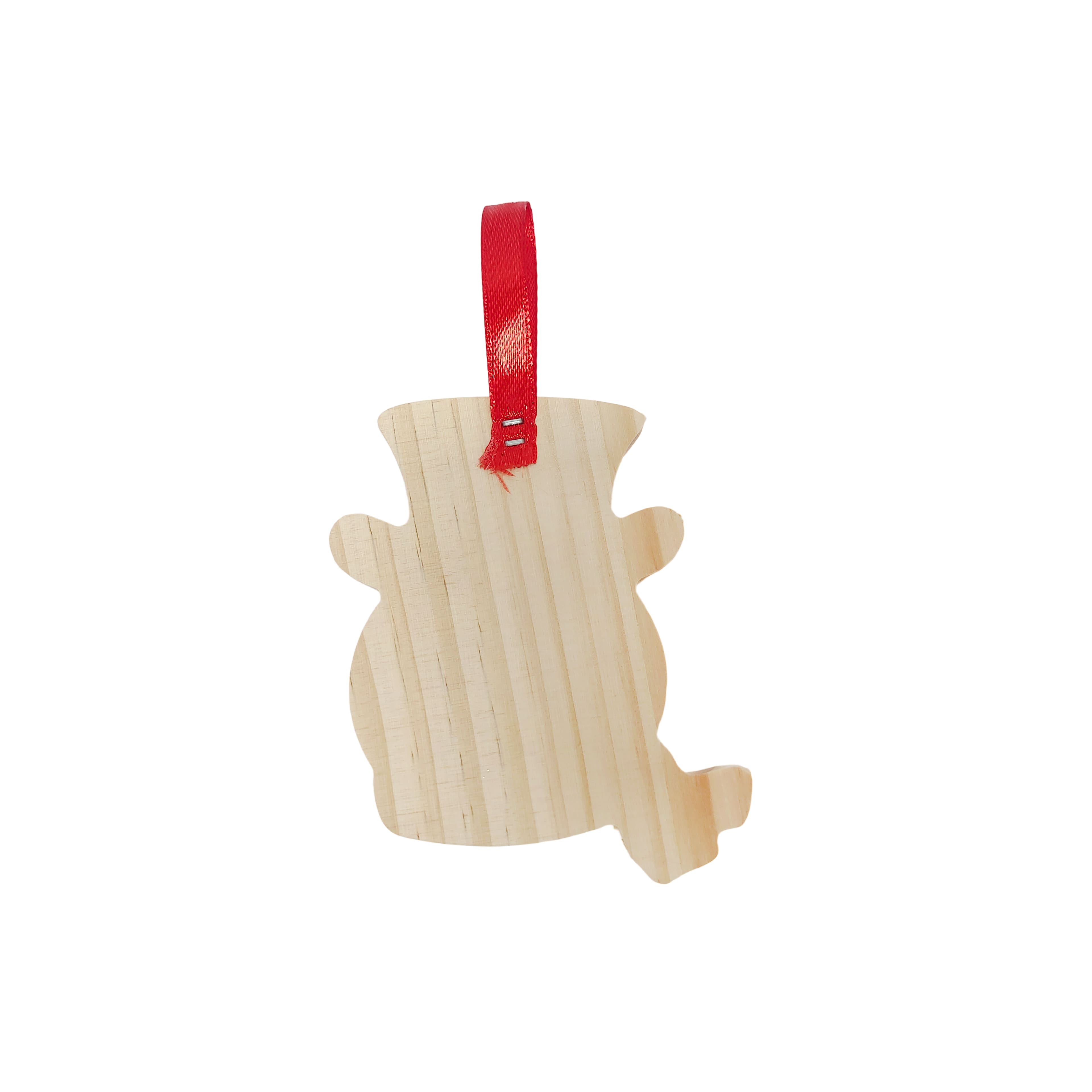 4.25&#x22; Snowman DIY Pinewood Ornament by Make Market&#xAE;