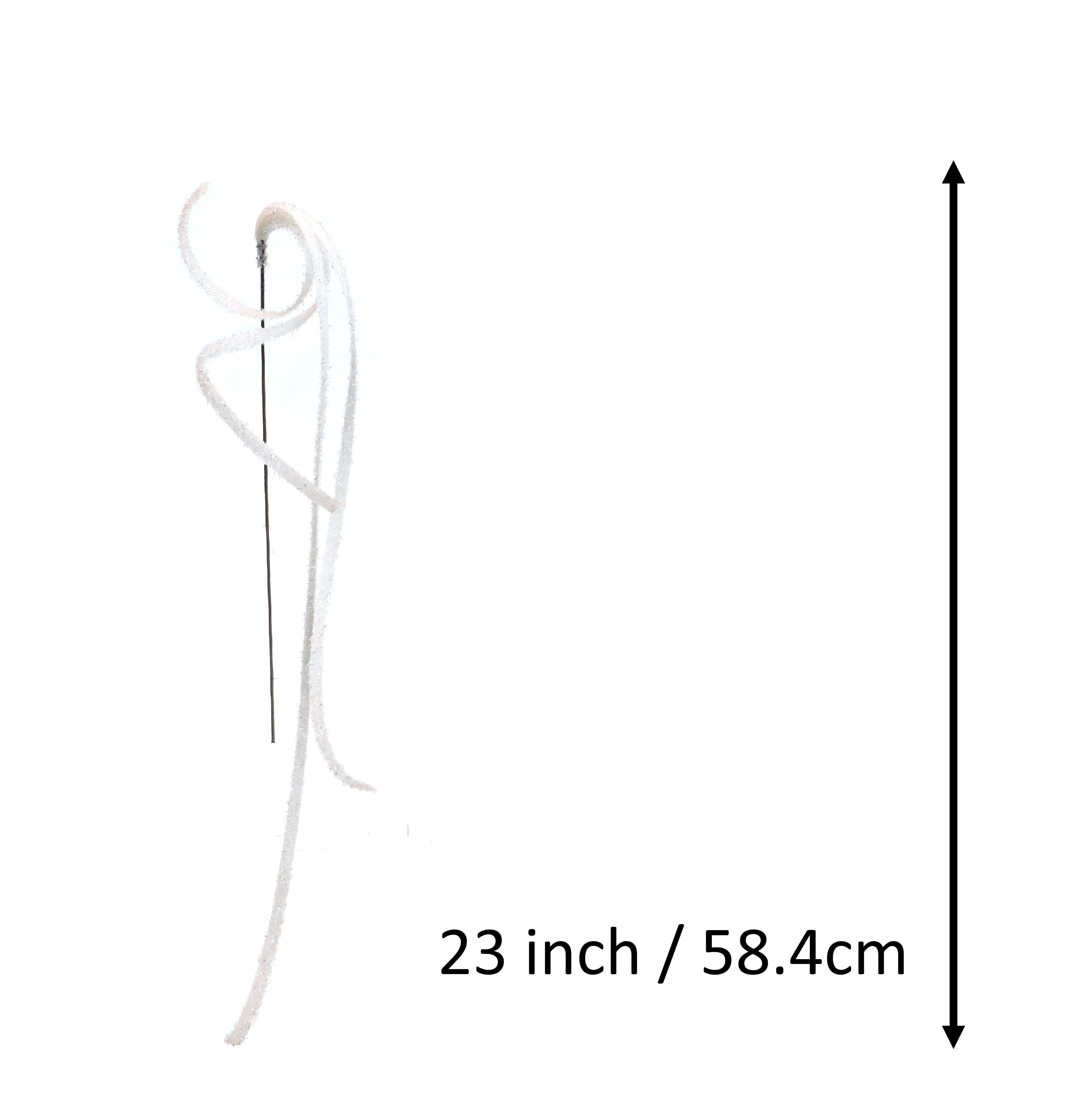 23&#x22; Glitter Ribbon Stem by Ashland&#xAE;