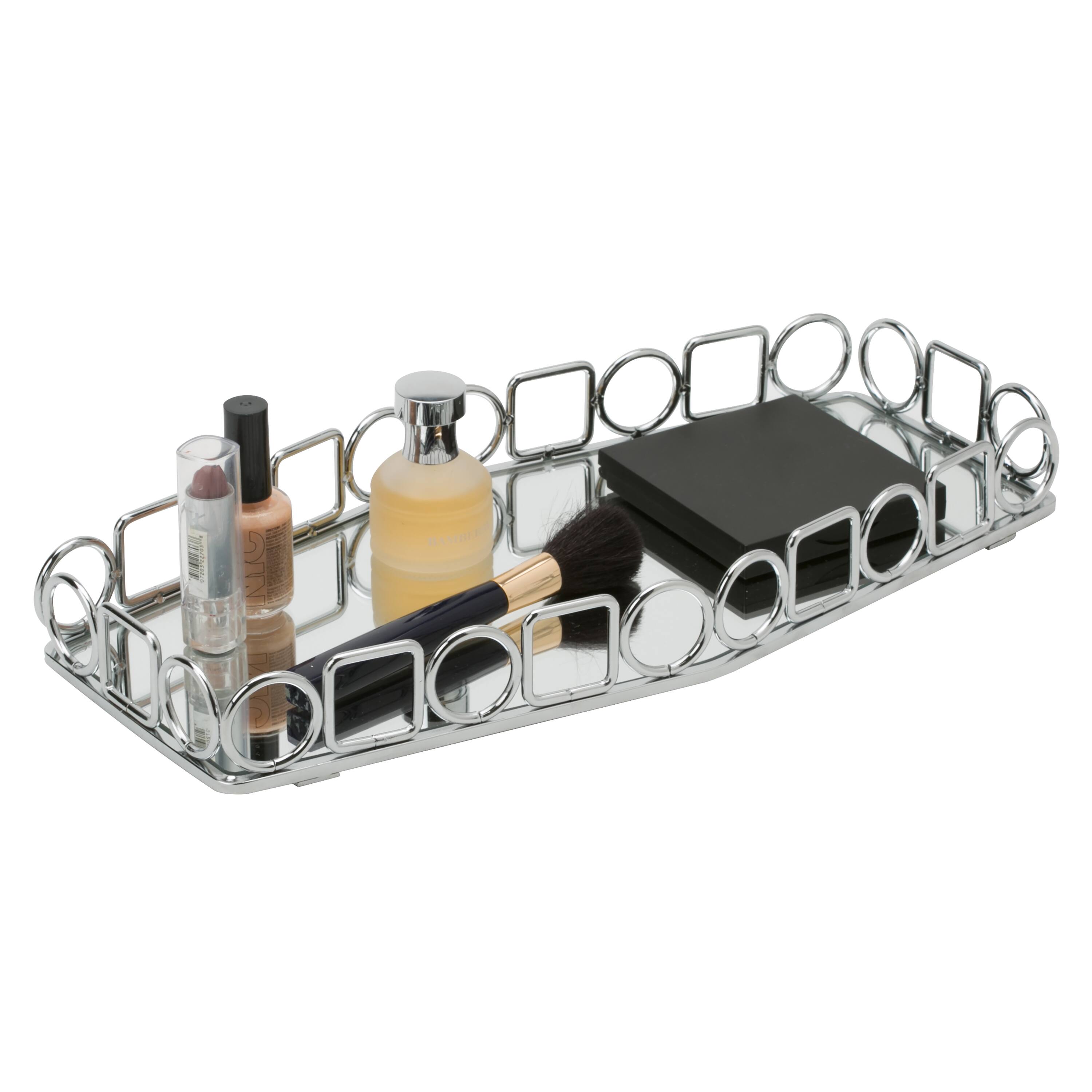 Home Details Circles & Squares Vanity Mirror Tray