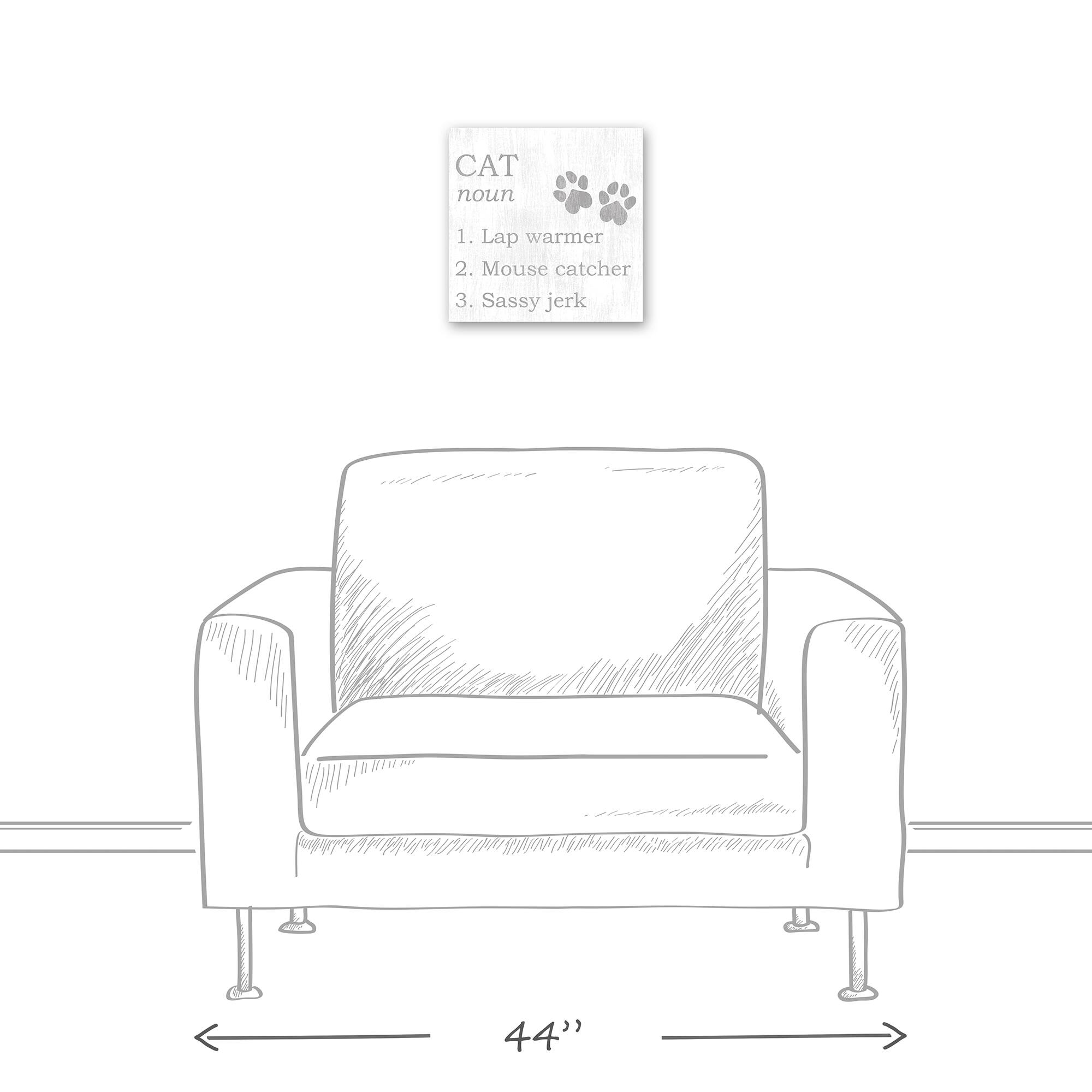 Cat Definition Canvas Wall Art