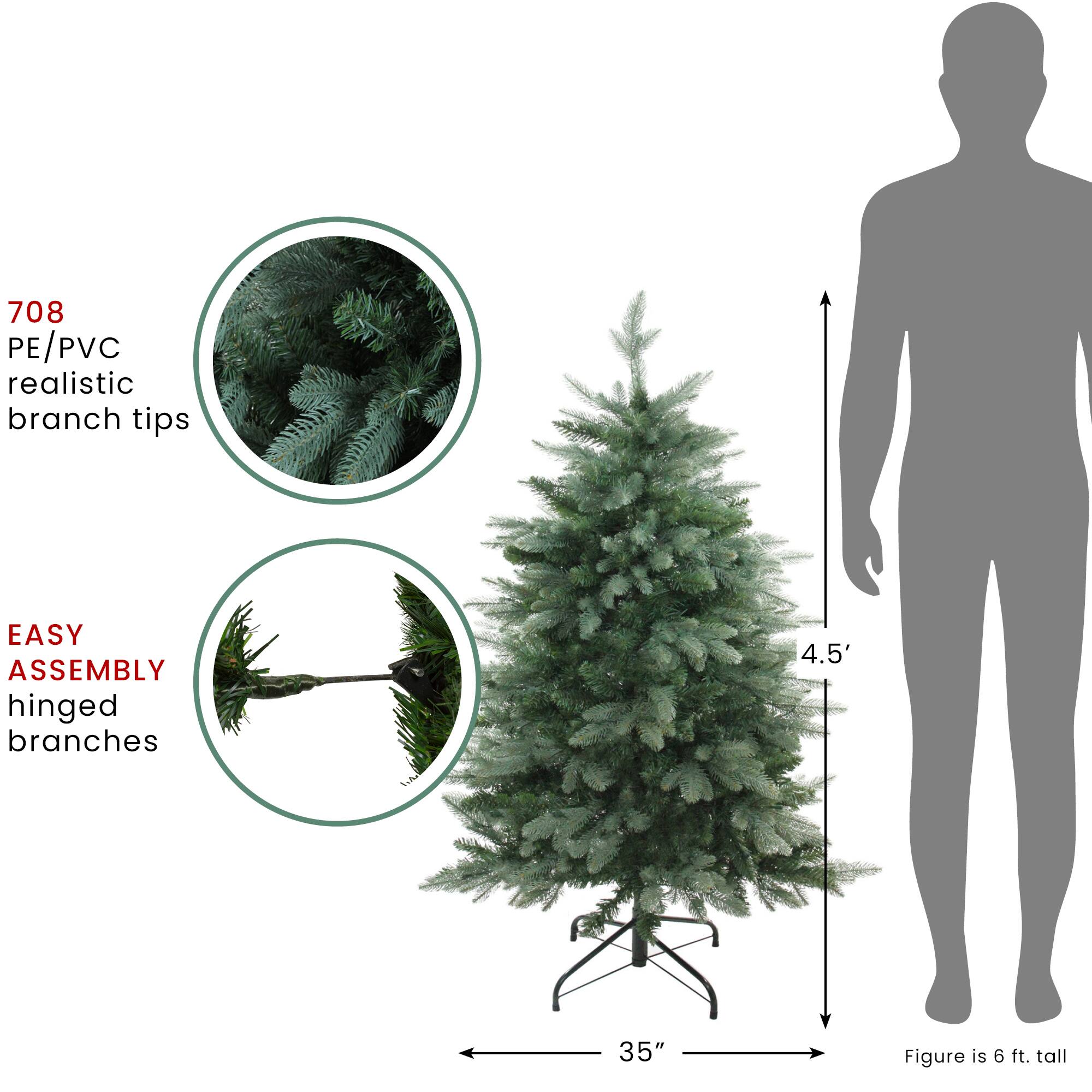 4.5ft. Unlit Real Touch&#x2122; Washington Fraiser Fir Artificial Christmas Tree