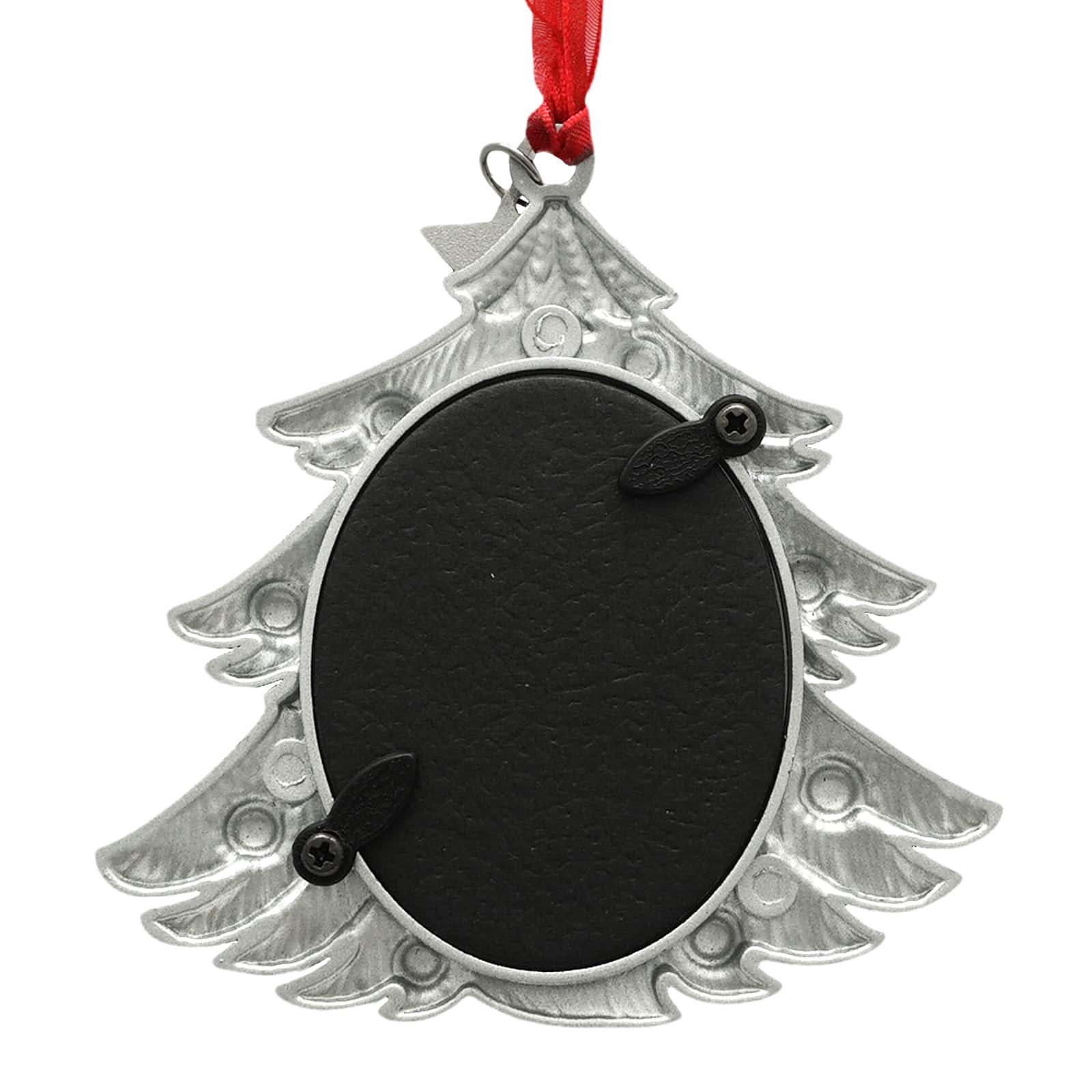 1.75&#x22; x 2.25&#x22; Christmas Tree 2025 Metal Ornament Frame by Studio D&#xE9;cor&#xAE;