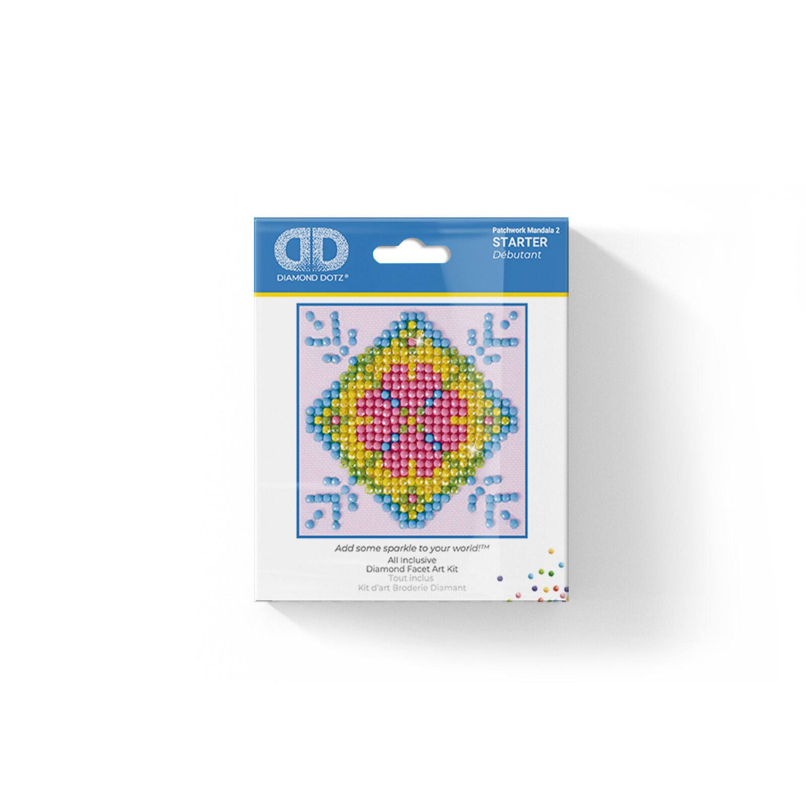 Diamond Dotz® Patchwork Mandala 2 Diamond Painting Kit
