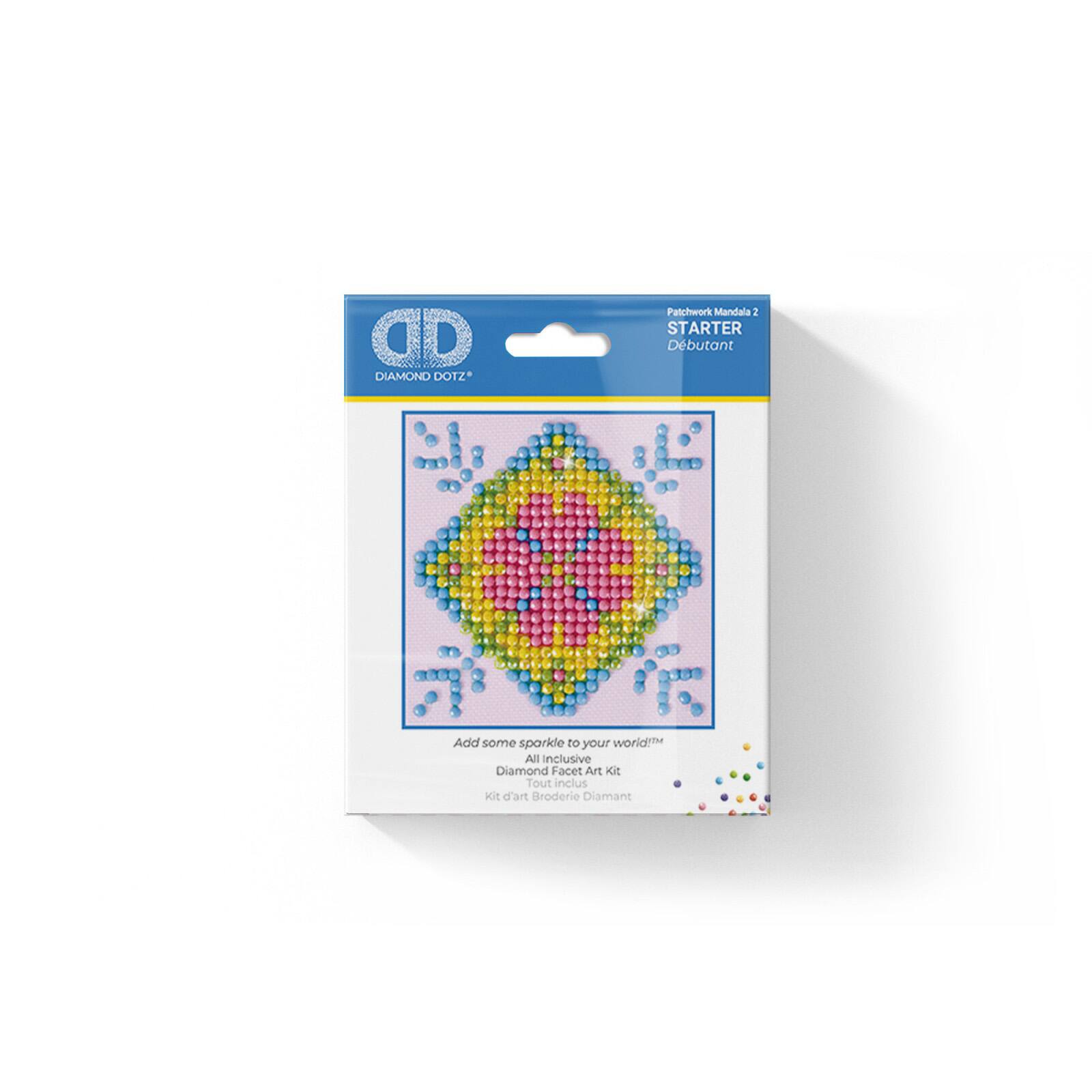 Diamond Dotz® Patchwork Mandala 2 Diamond Painting Kit, Michaels in 2023