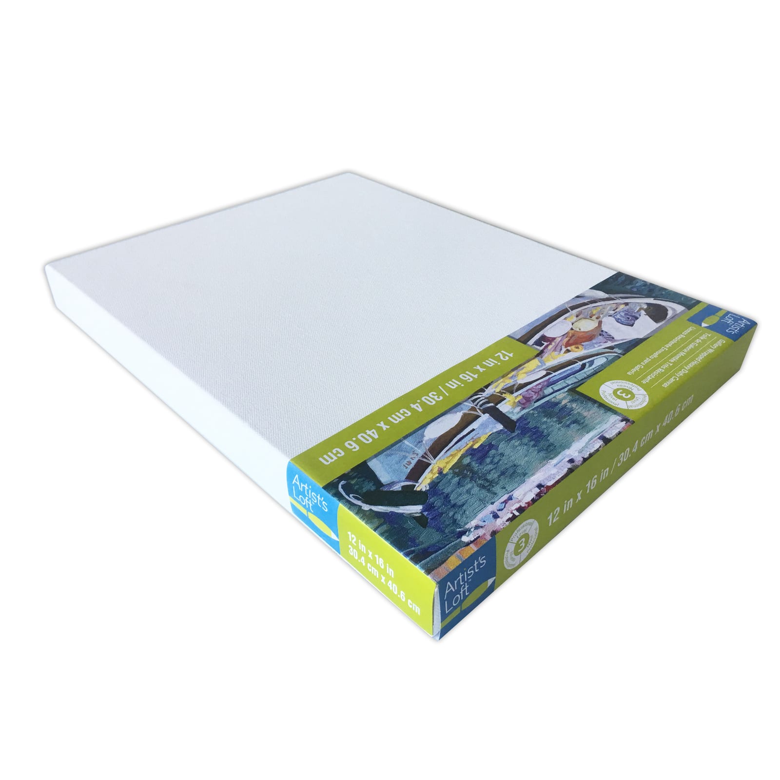 12 Pack: Level 3 Gallery Wrapped Heavy Duty Canvas by Artist&#x27;s Loft&#xAE;
